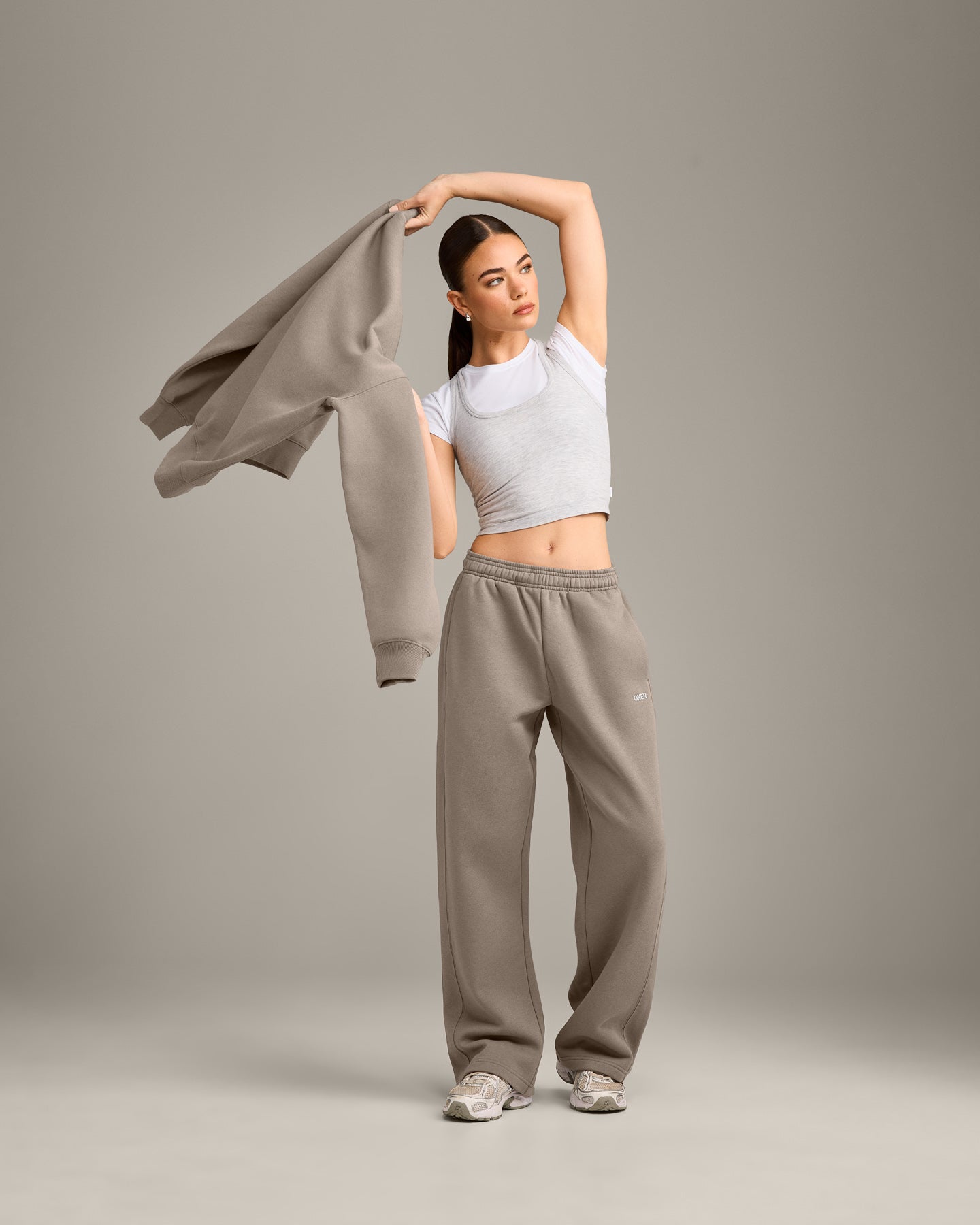 Foundations Cosy Straight Leg Joggers | Minky - Image 3