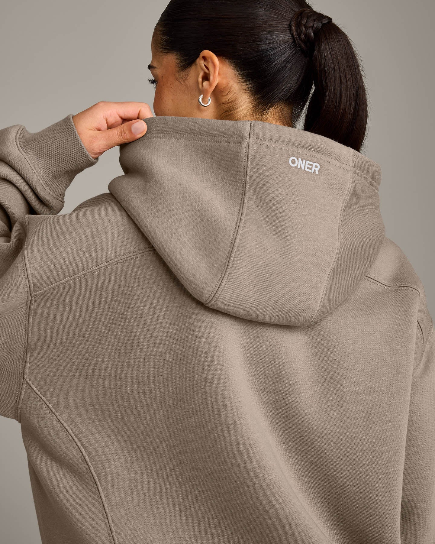 Foundations Cosy Zip Through Hoodie | Minky - Image 5