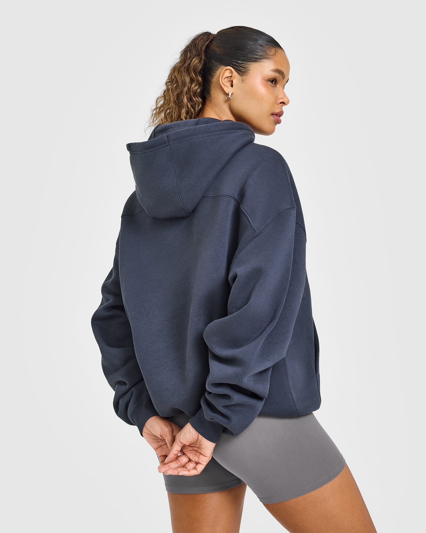 Foundations Oversized Hoodie | True Blue - Image 4
