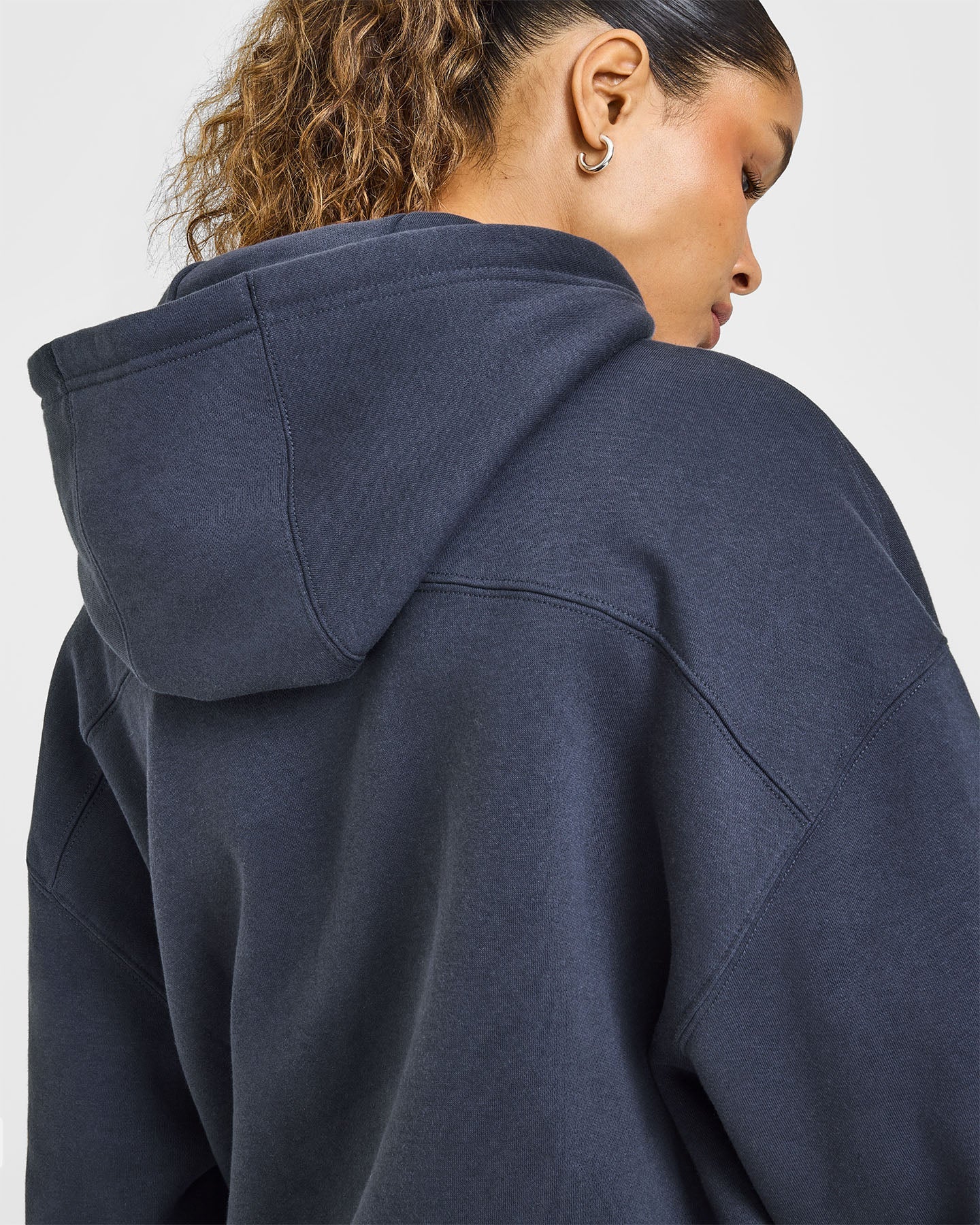 Foundations Oversized Hoodie | True Blue - Image 5