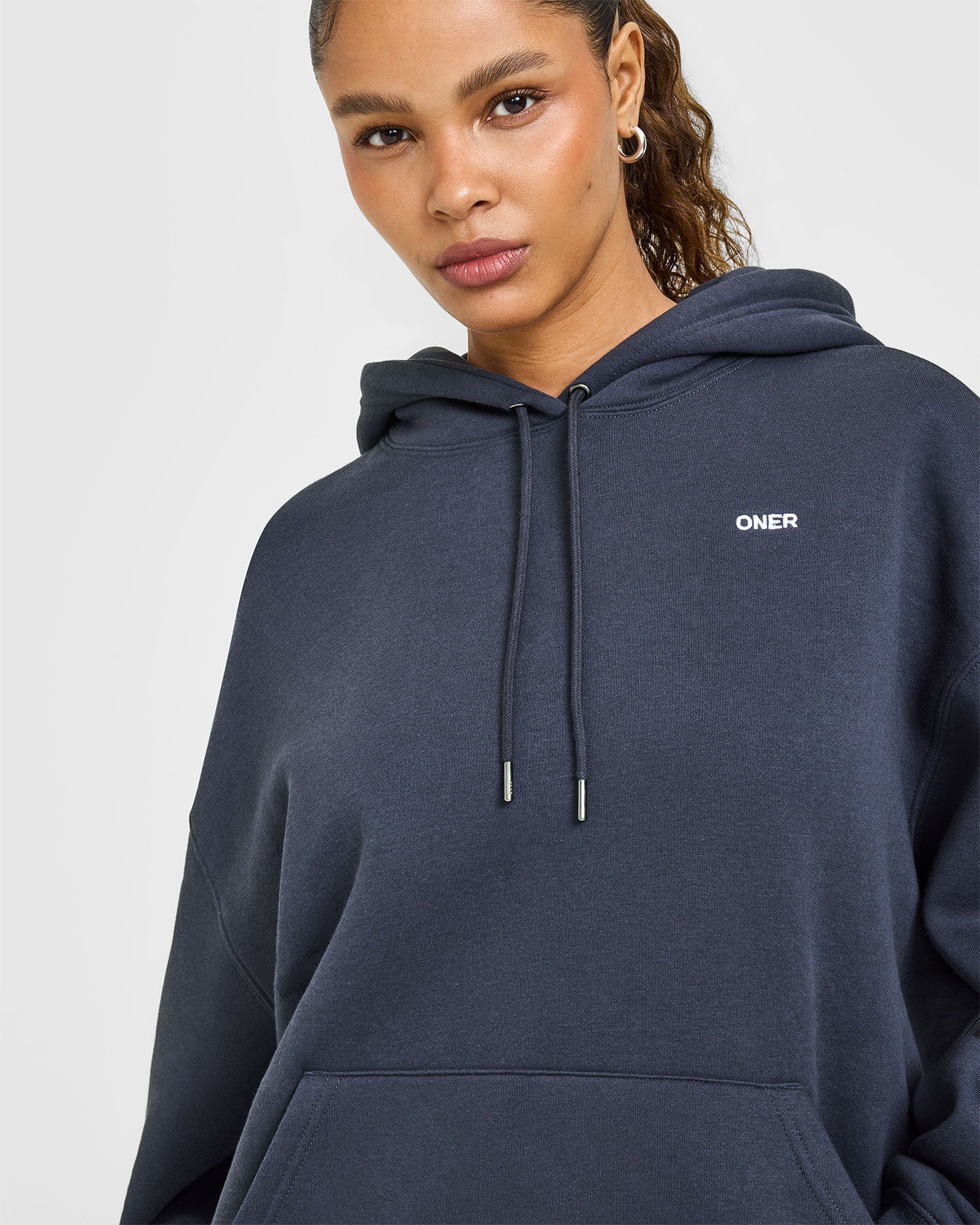 Foundations Oversized Hoodie | True Blue - Image 6