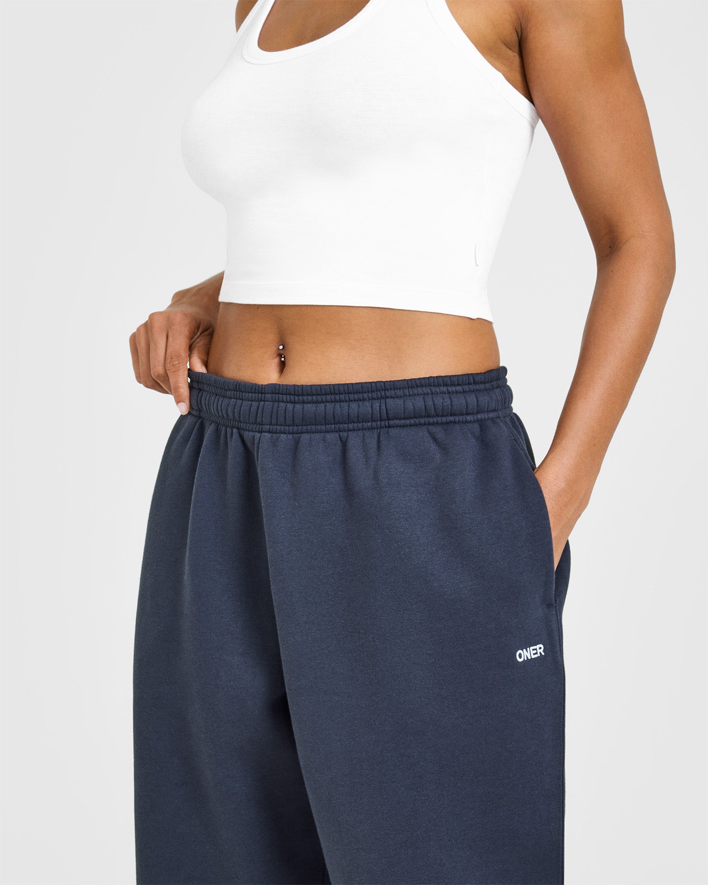 Foundations Oversized Joggers | True Blue - Image 5