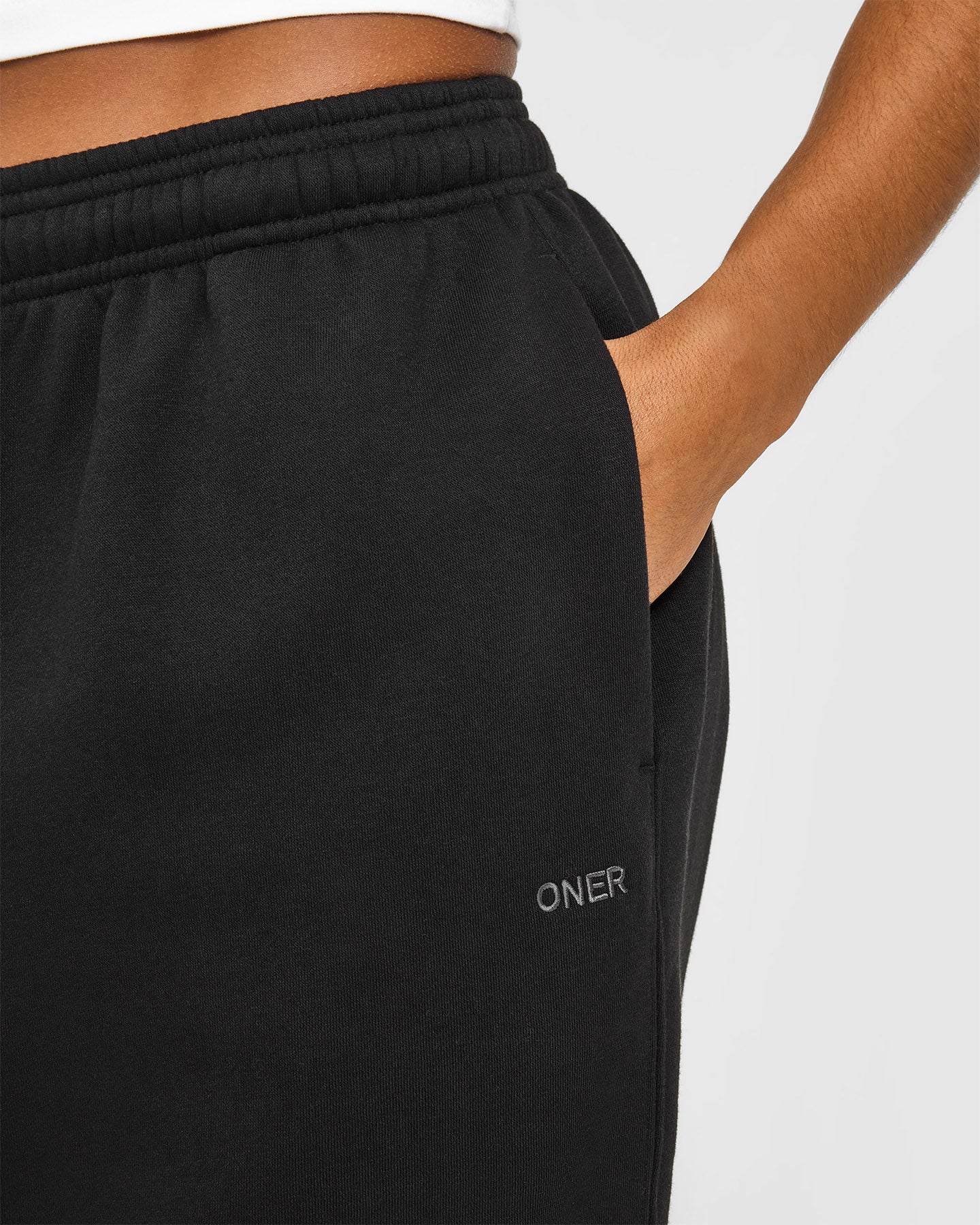 Foundations Oversized Joggers | Black - Image 5