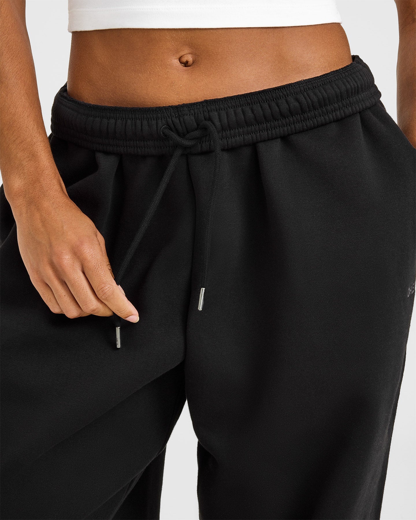 Foundations Oversized Joggers | Black - Image 6