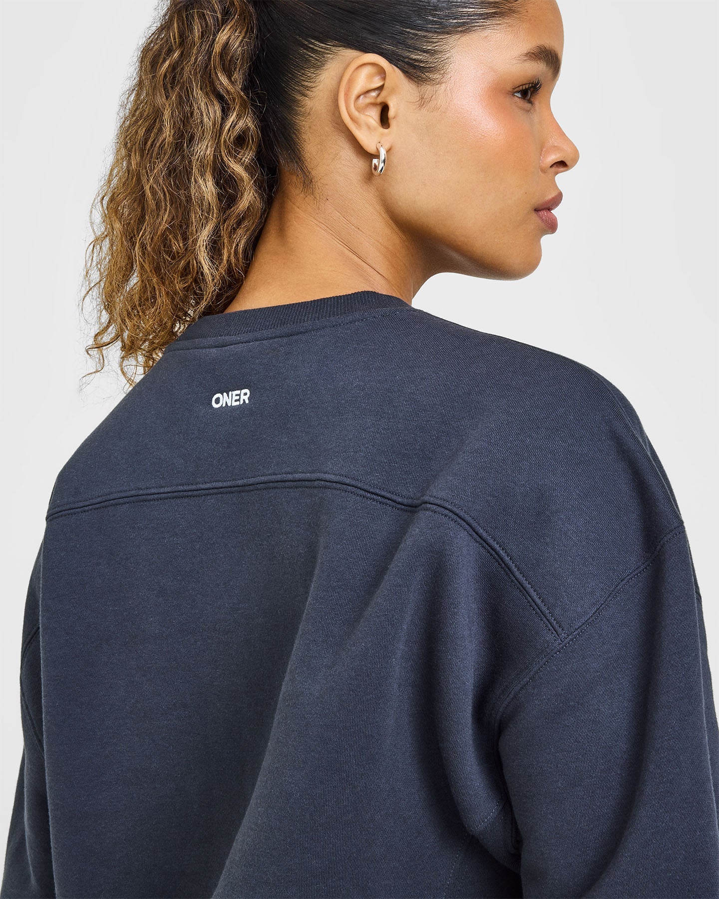 Foundations Oversized Sweatshirt | True Blue - Image 6