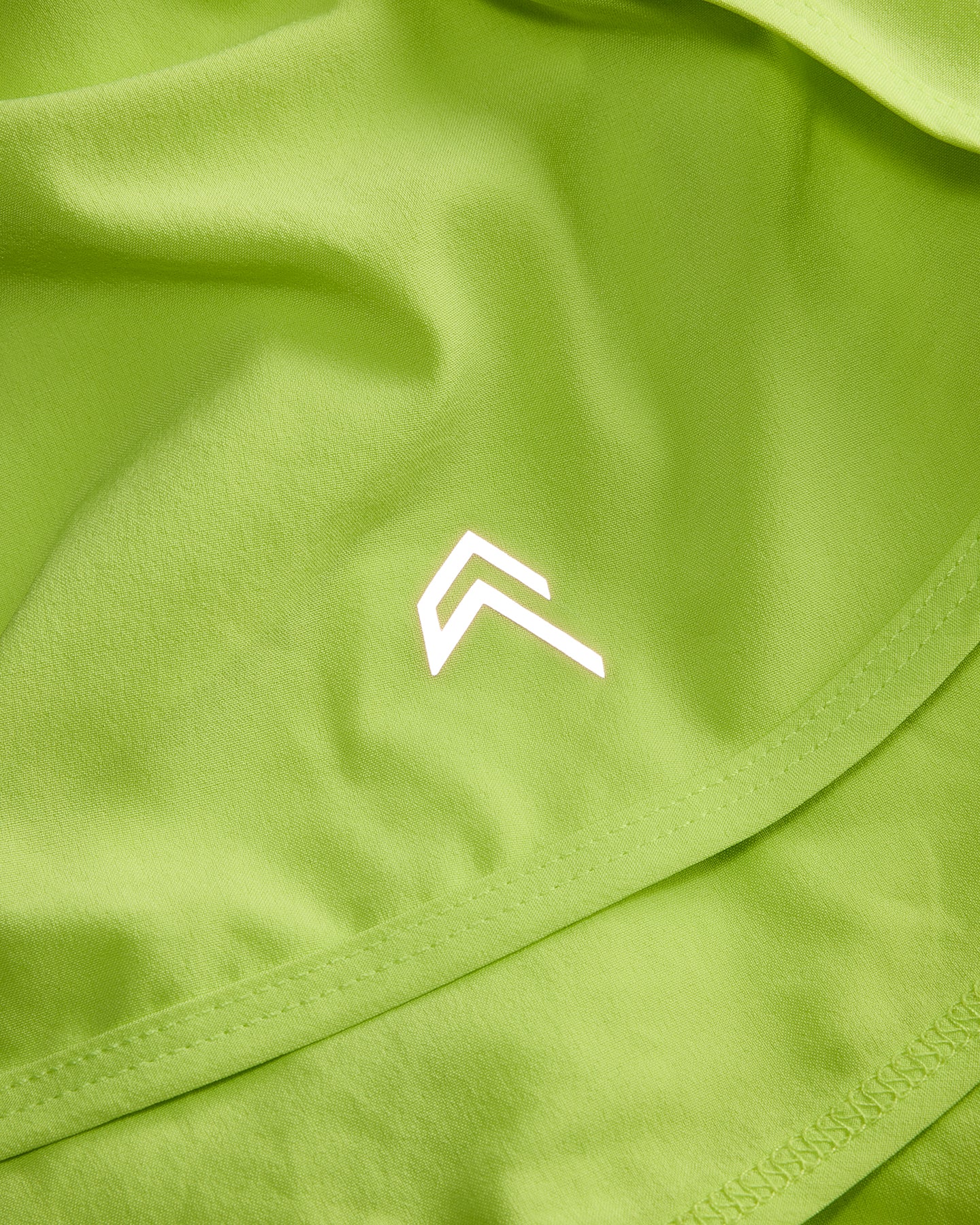 AirMove Lined Shorts 2" with Reflective Logo | Citrus Green - Image 5