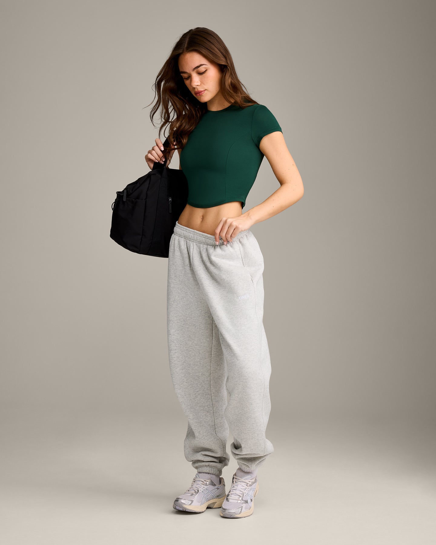 Mellow Motion Crew Neck Mid Top | Racing Green - Image 3