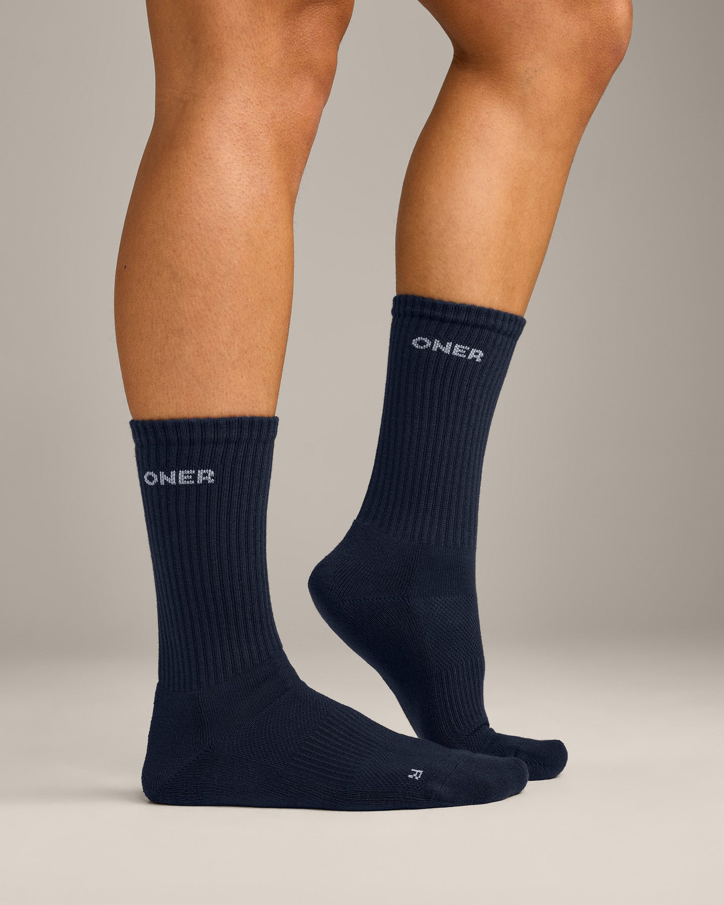 Oner Long Crew Socks 1 Pack | True Blue - Image 3