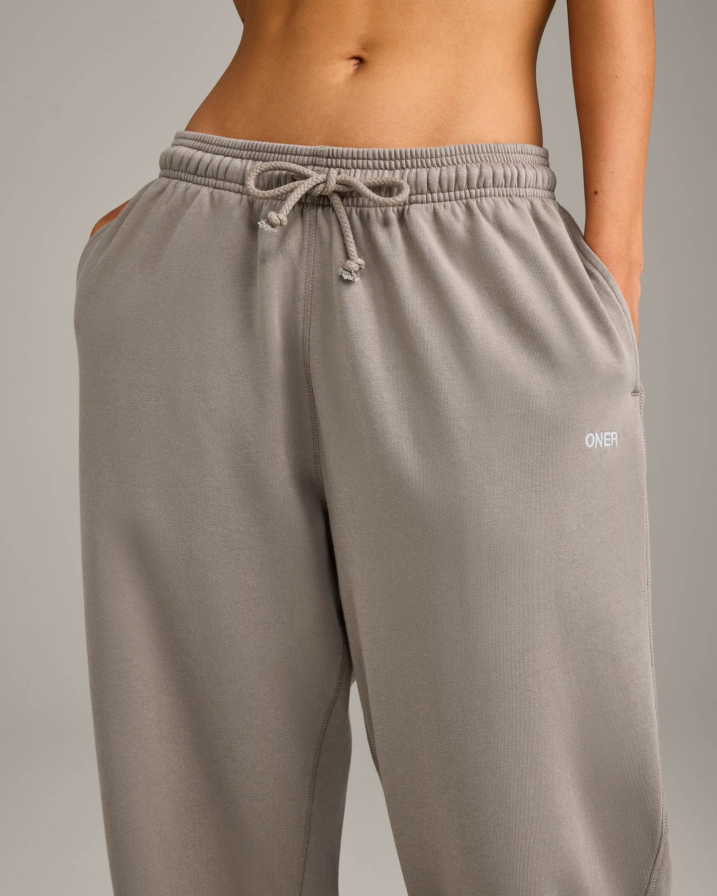Raw Cut Lounge Wide Leg Joggers | Washed Minky - Image 6