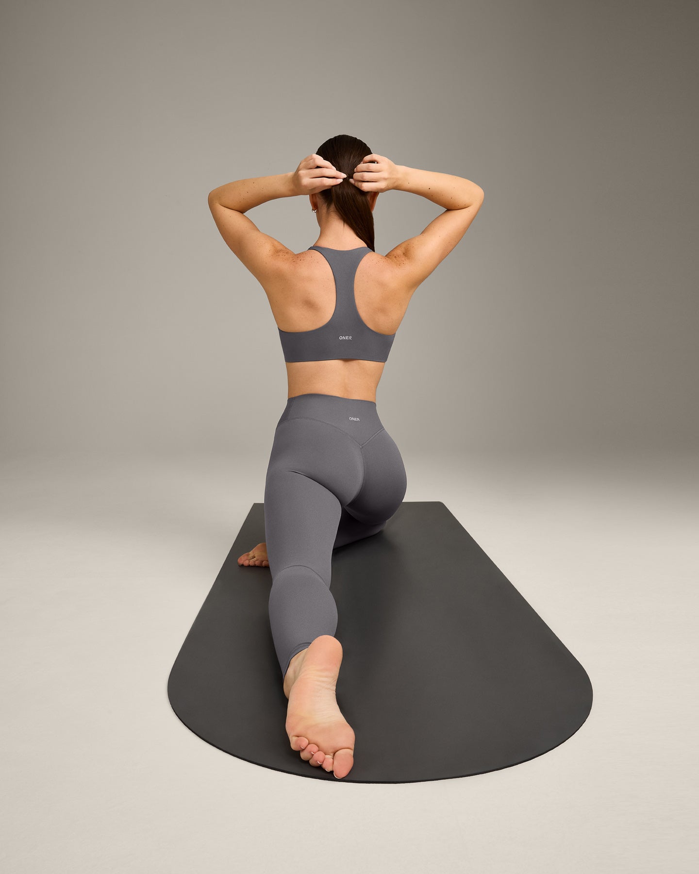 SoftMotion Bralette with Grey Logo | Ash Grey - Image 5