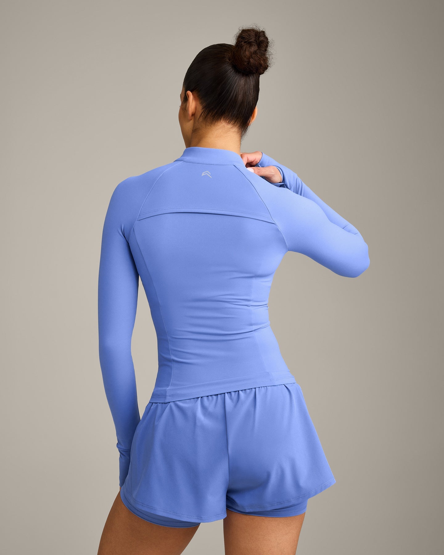 Alternative view of UnifiedMove Jacket with Reflective Logo | Glaucous Blue