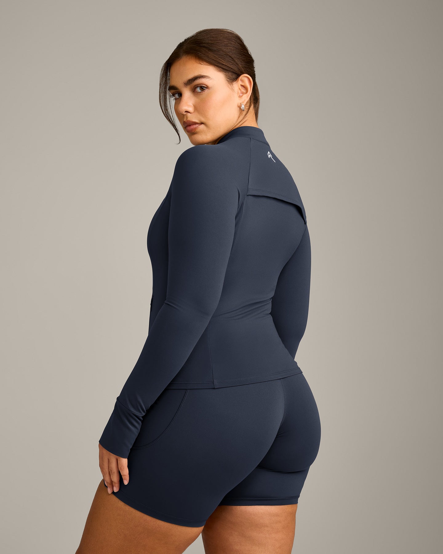Alternative view of UnifiedMove Pocket Jacket with Reflective Logo | True Blue