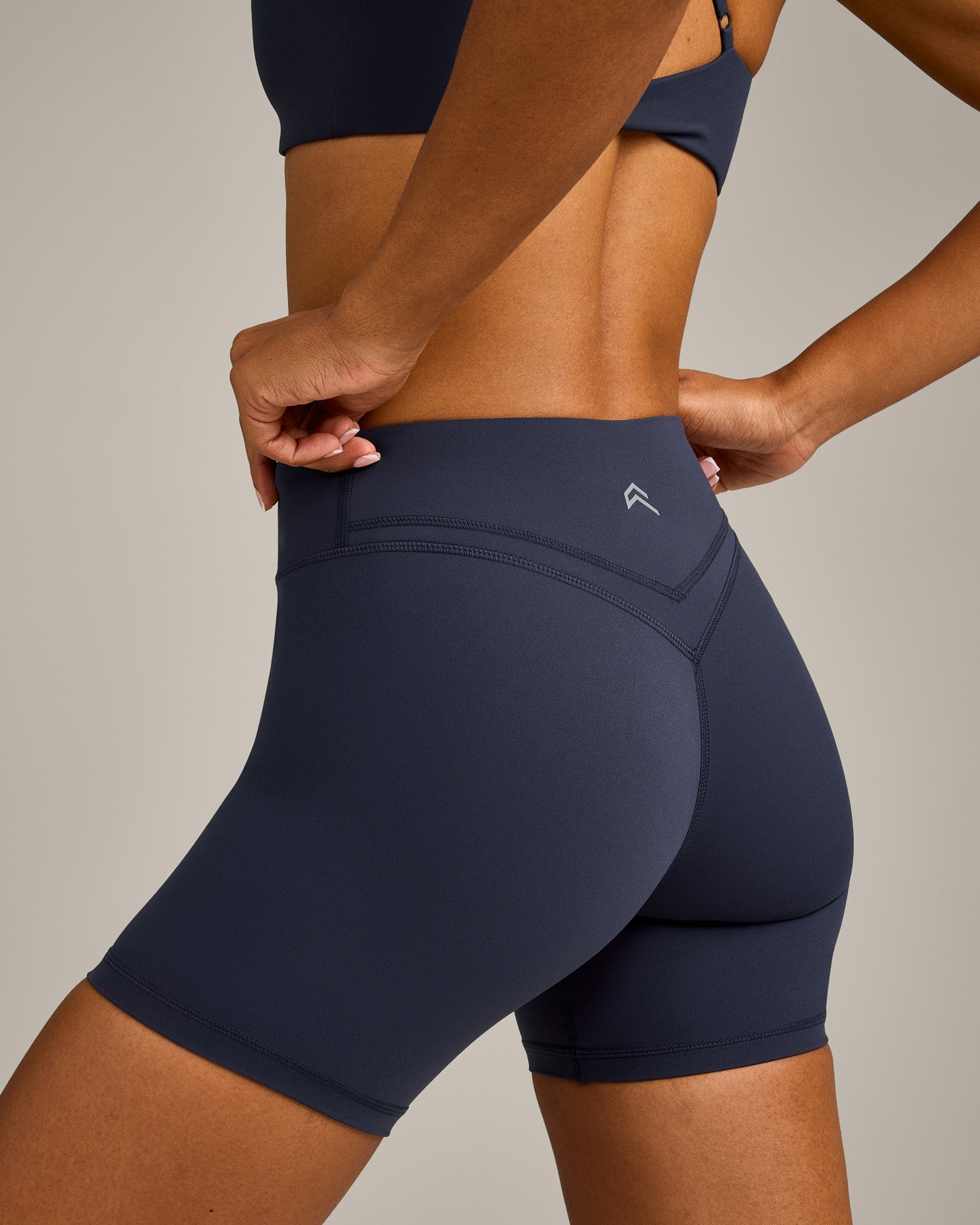 UnifiedMove Wrap Shorts 6" with Reflective Logo | True Blue - Image 4