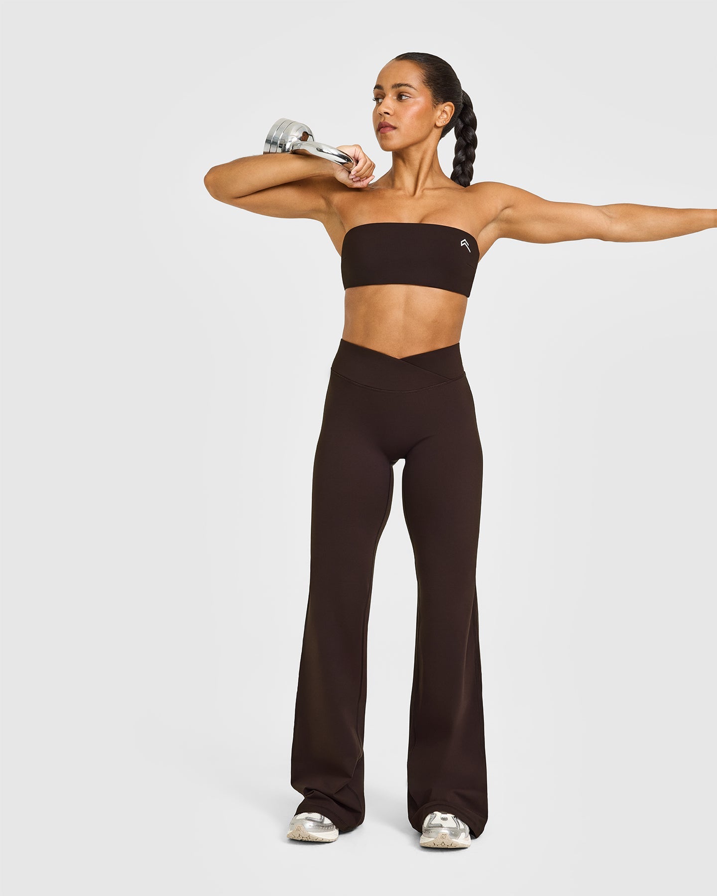 UnifiedMove Micro Bandeau Bralette | 70% Cocoa - Image 5