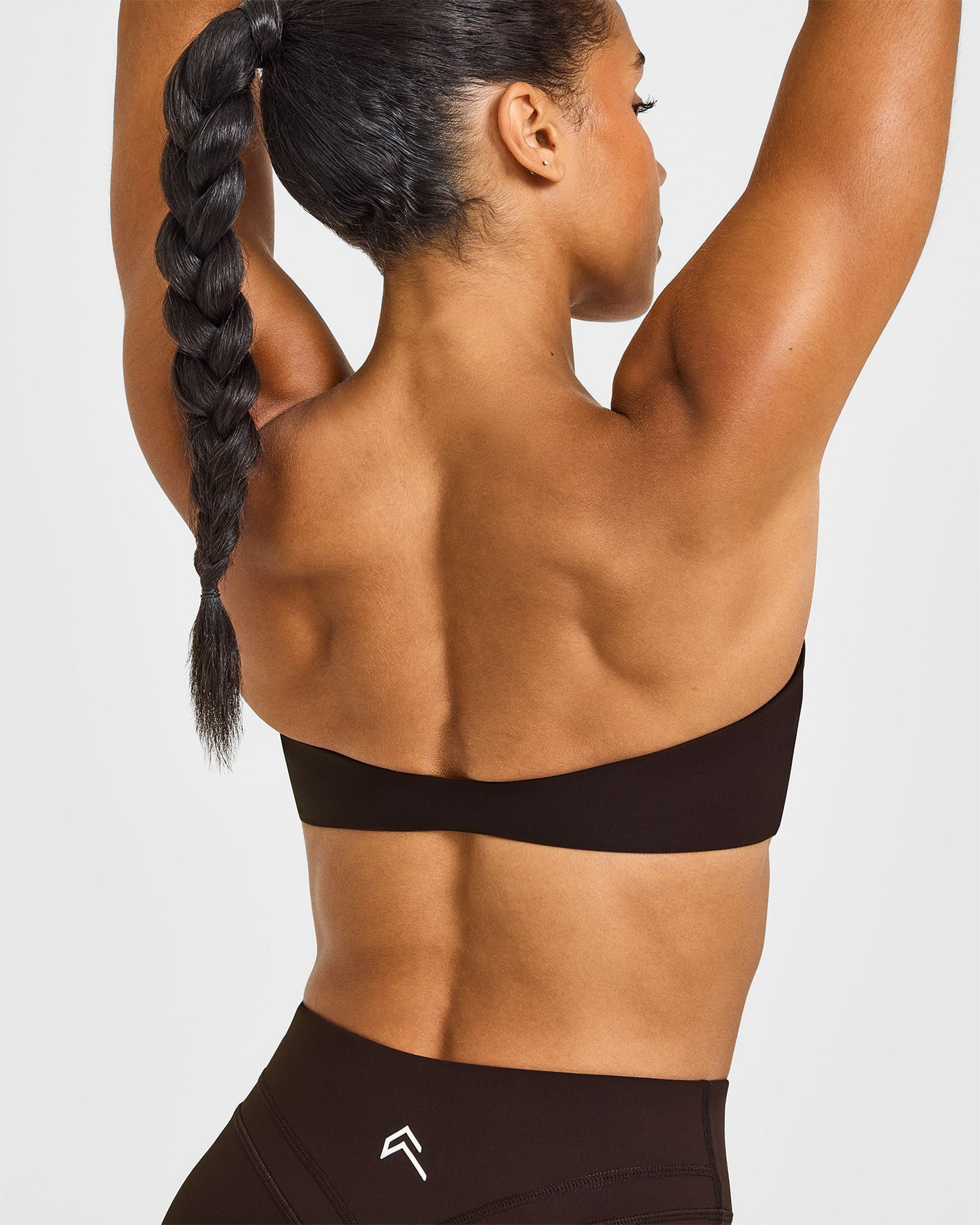 Alternative view of UnifiedMove Micro Bandeau Bralette | 70% Cocoa