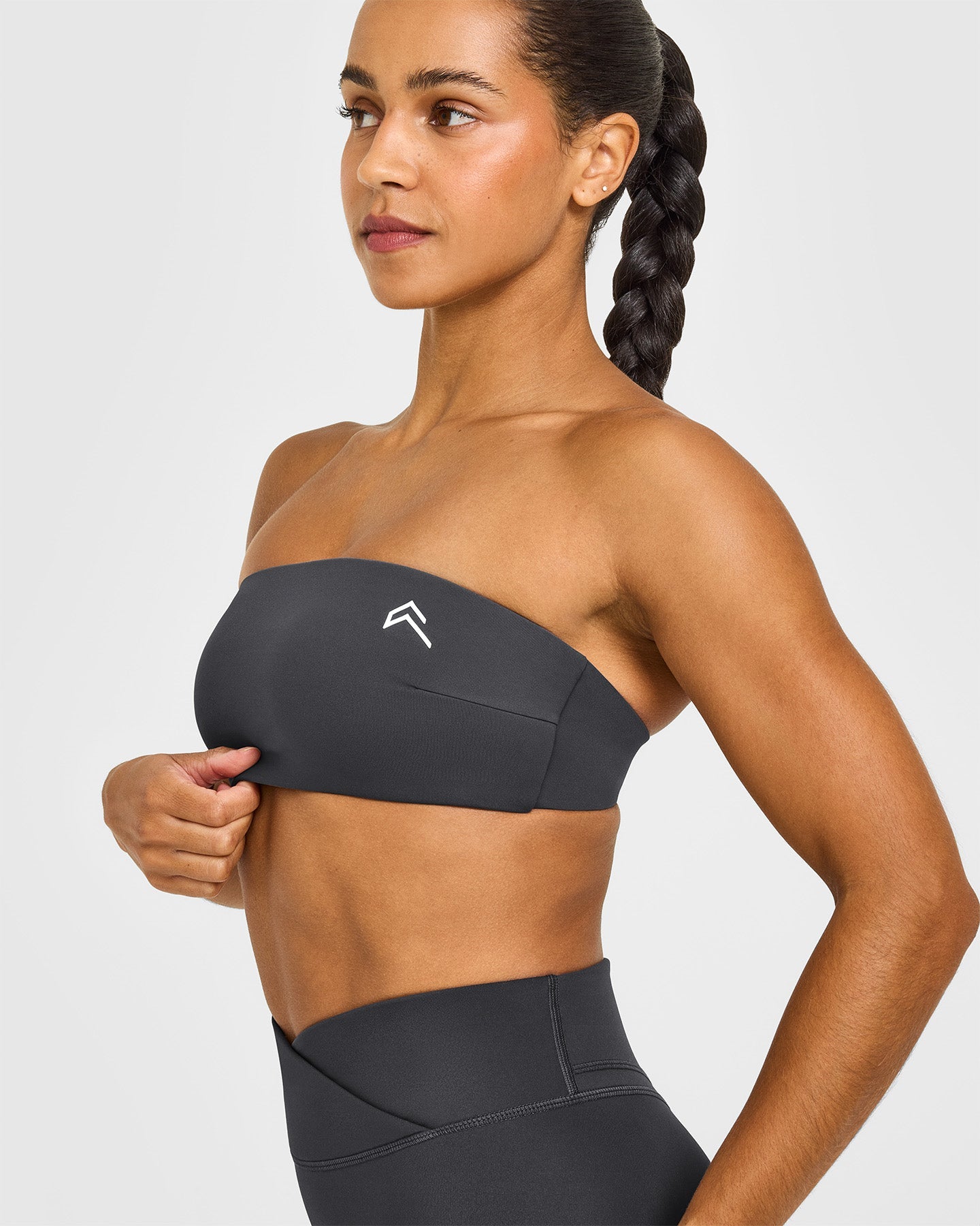 UnifiedMove Micro Bandeau Bralette | Coal - Image 6