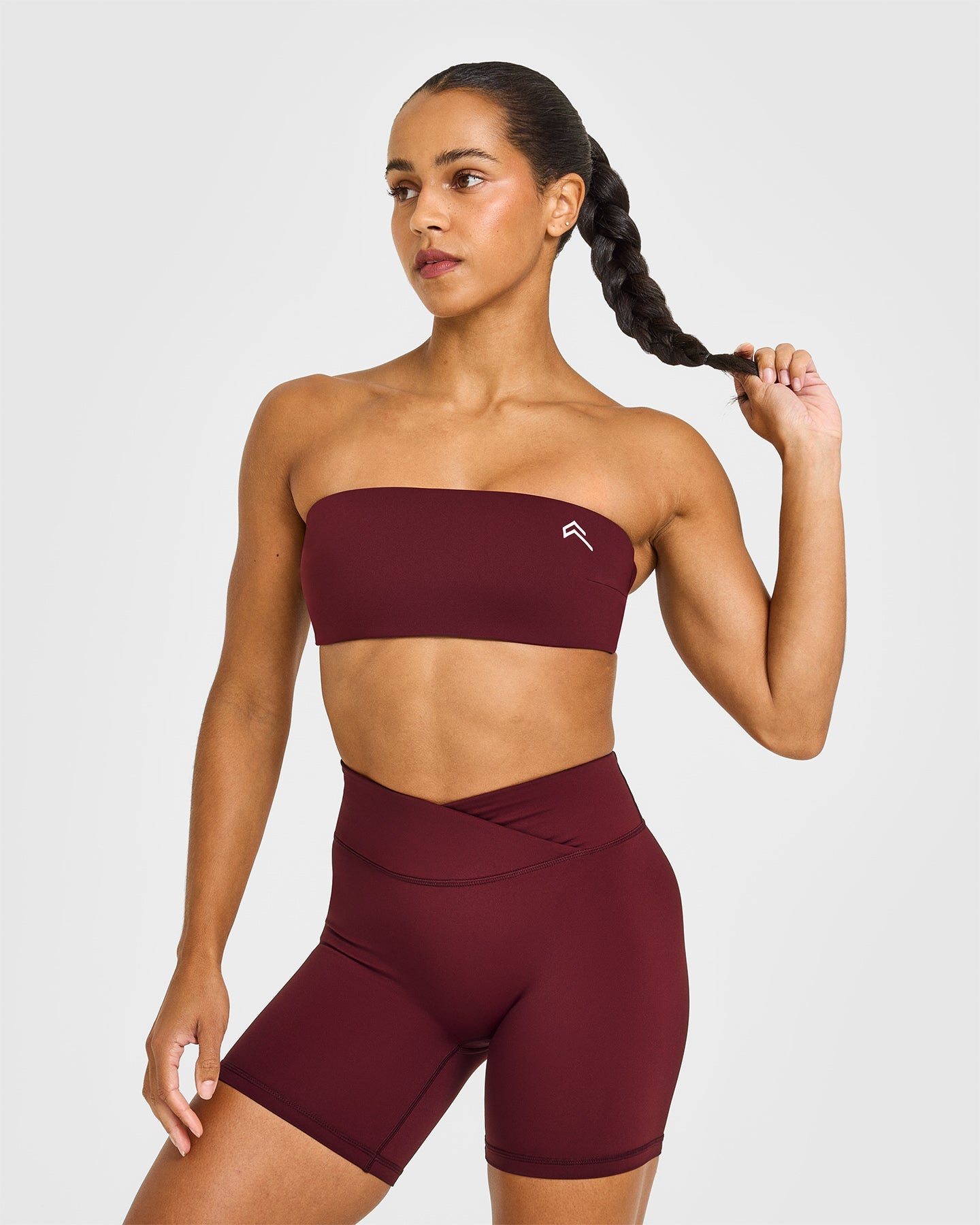 UnifiedMove Micro Bandeau Bralette | Rosewood
