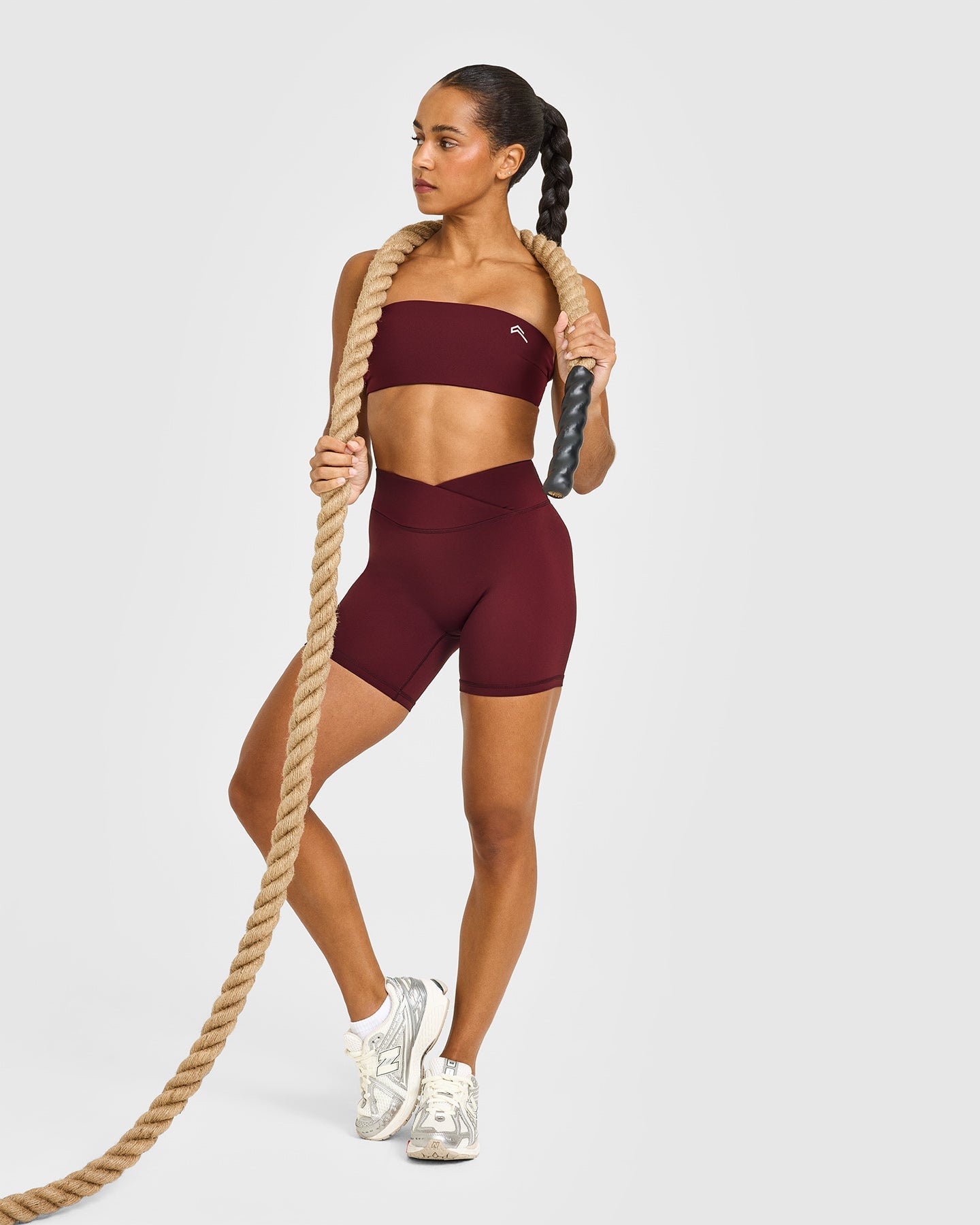 UnifiedMove Micro Bandeau Bralette | Rosewood - Image 3