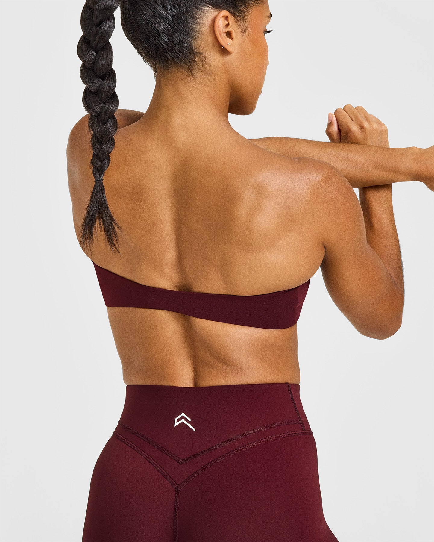 UnifiedMove Micro Bandeau Bralette | Rosewood - Image 4