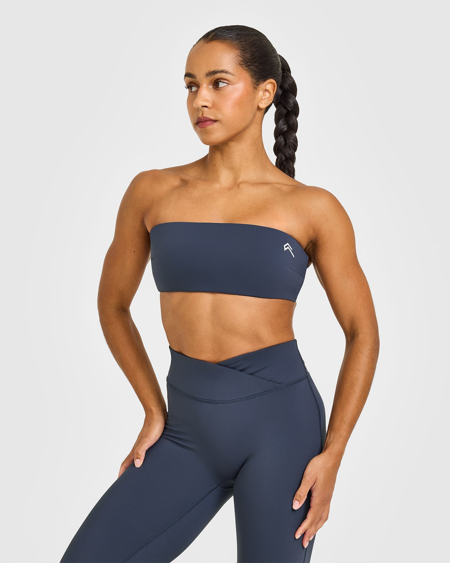 UnifiedMove Micro Bandeau Bralette | True Blue