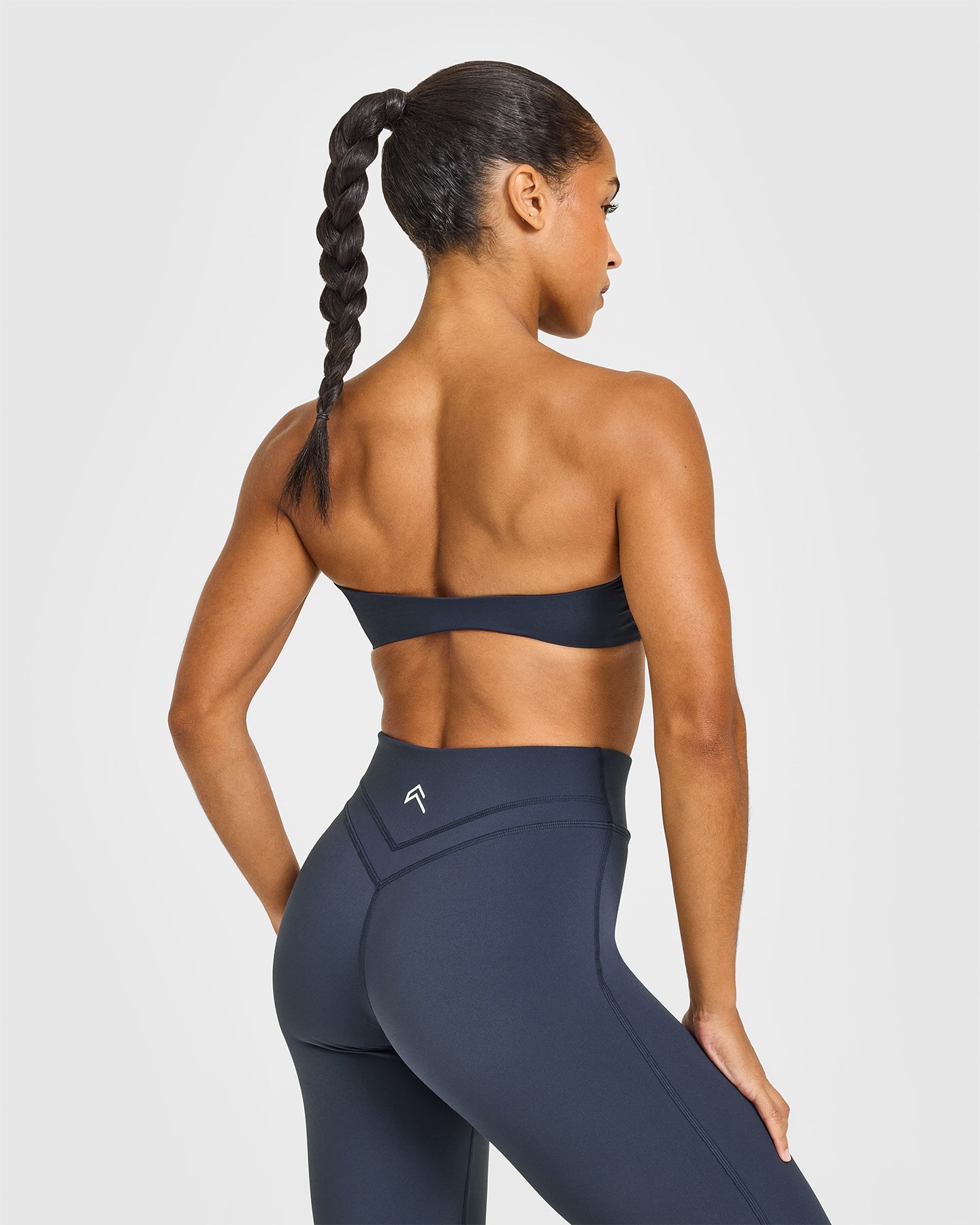 Alternative view of UnifiedMove Micro Bandeau Bralette | True Blue