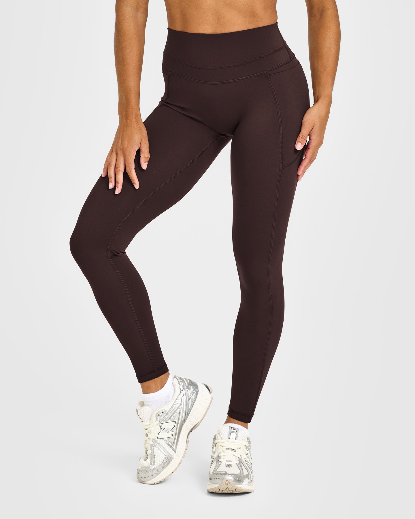 Alternative view of UnifiedMove High Waisted Pocket Leggings | 70% Cocoa