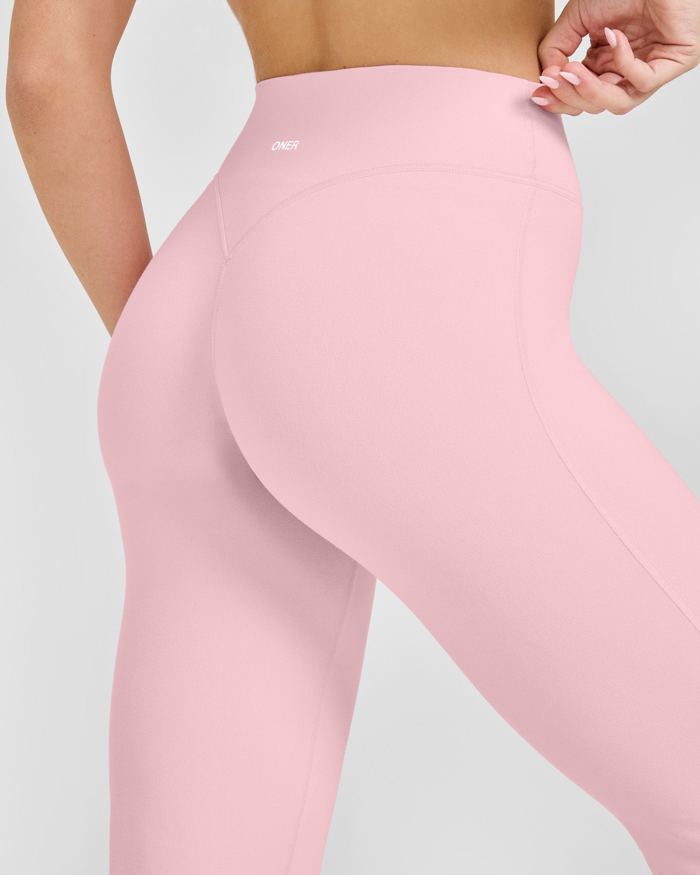 SoftMotion Flared Bottoms with White Logo | Cherry Blossom Pink - Image 5