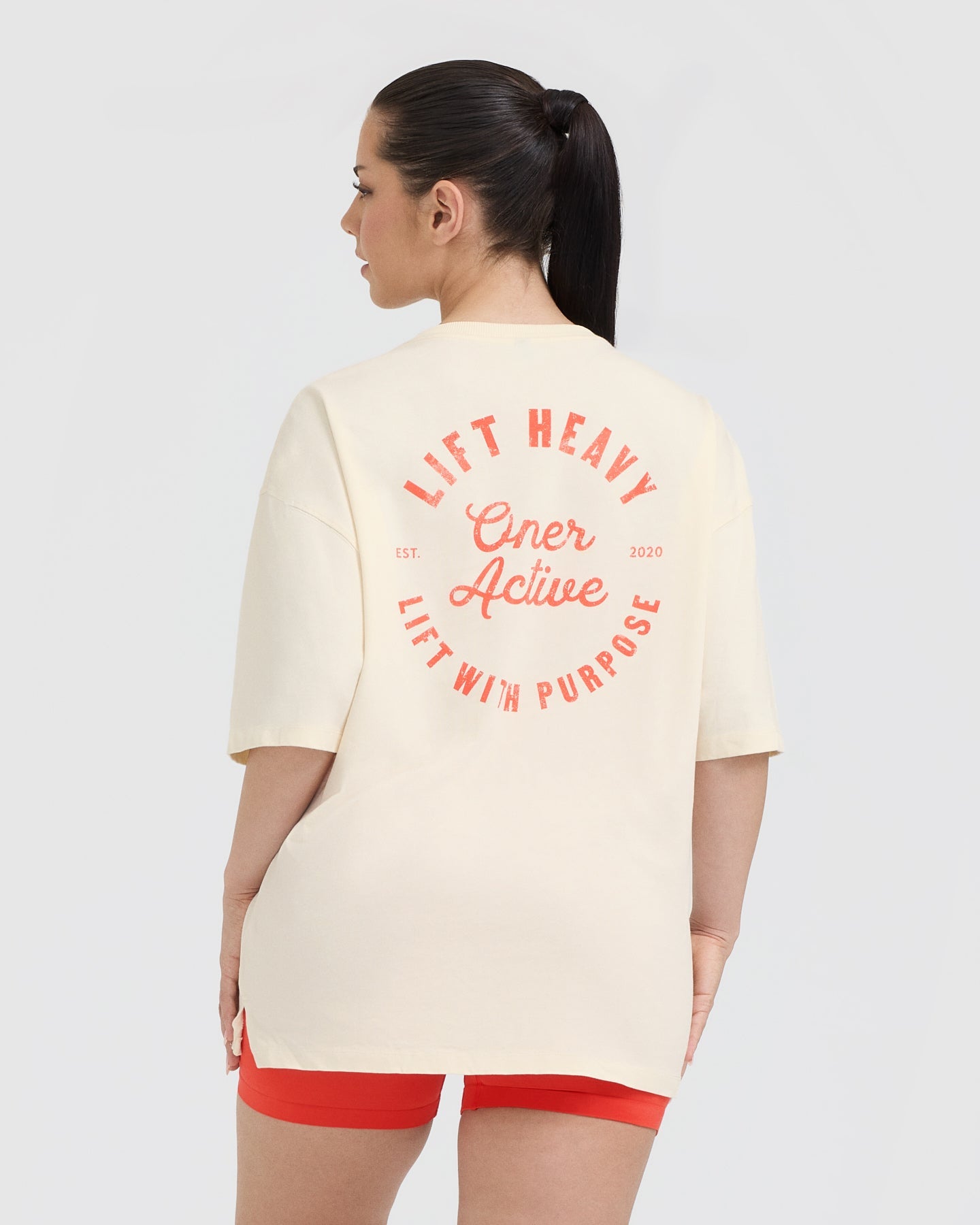 OA Graphic Washed T-Shirt | Off White - Image 2