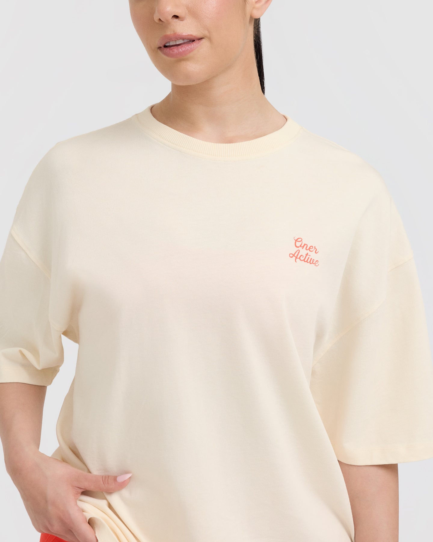 OA Graphic Washed T-Shirt | Off White - Image 4