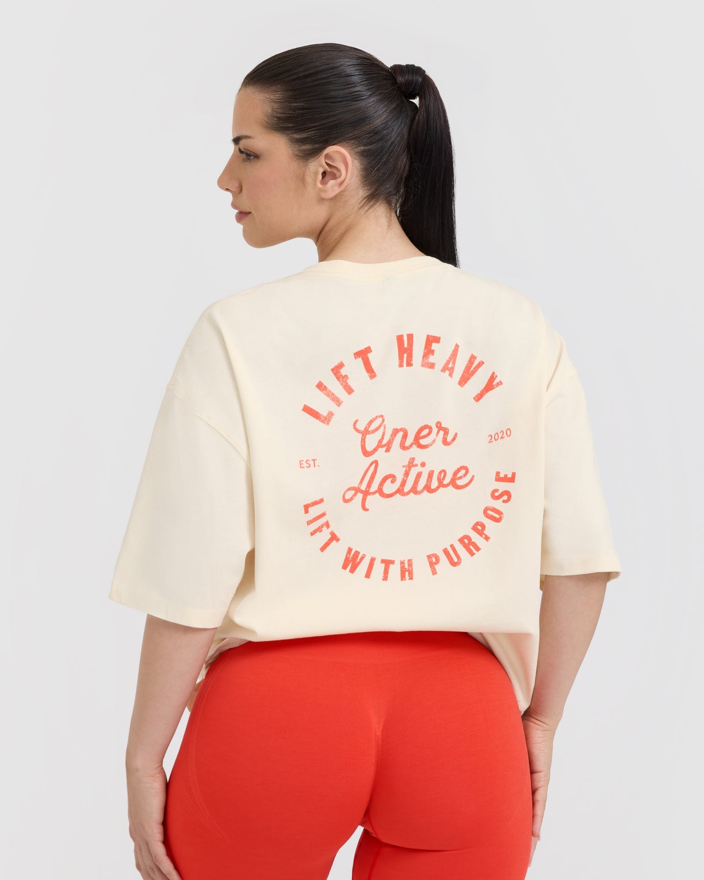 OA Graphic Washed T-Shirt | Off White - Image 5
