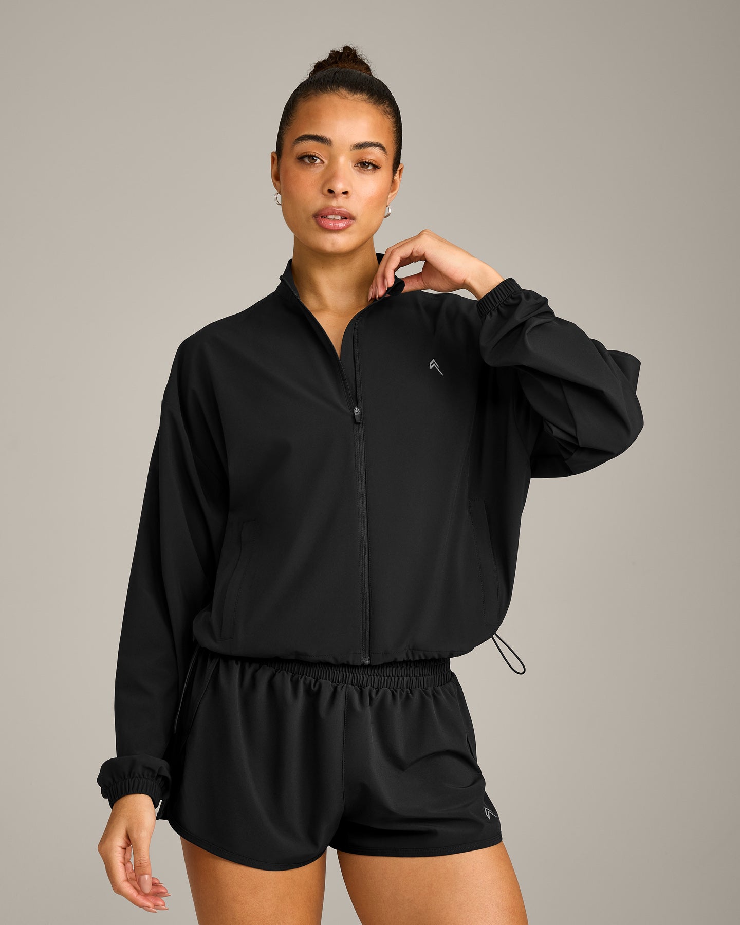 AirMove Jacket with Reflective Logo | Black