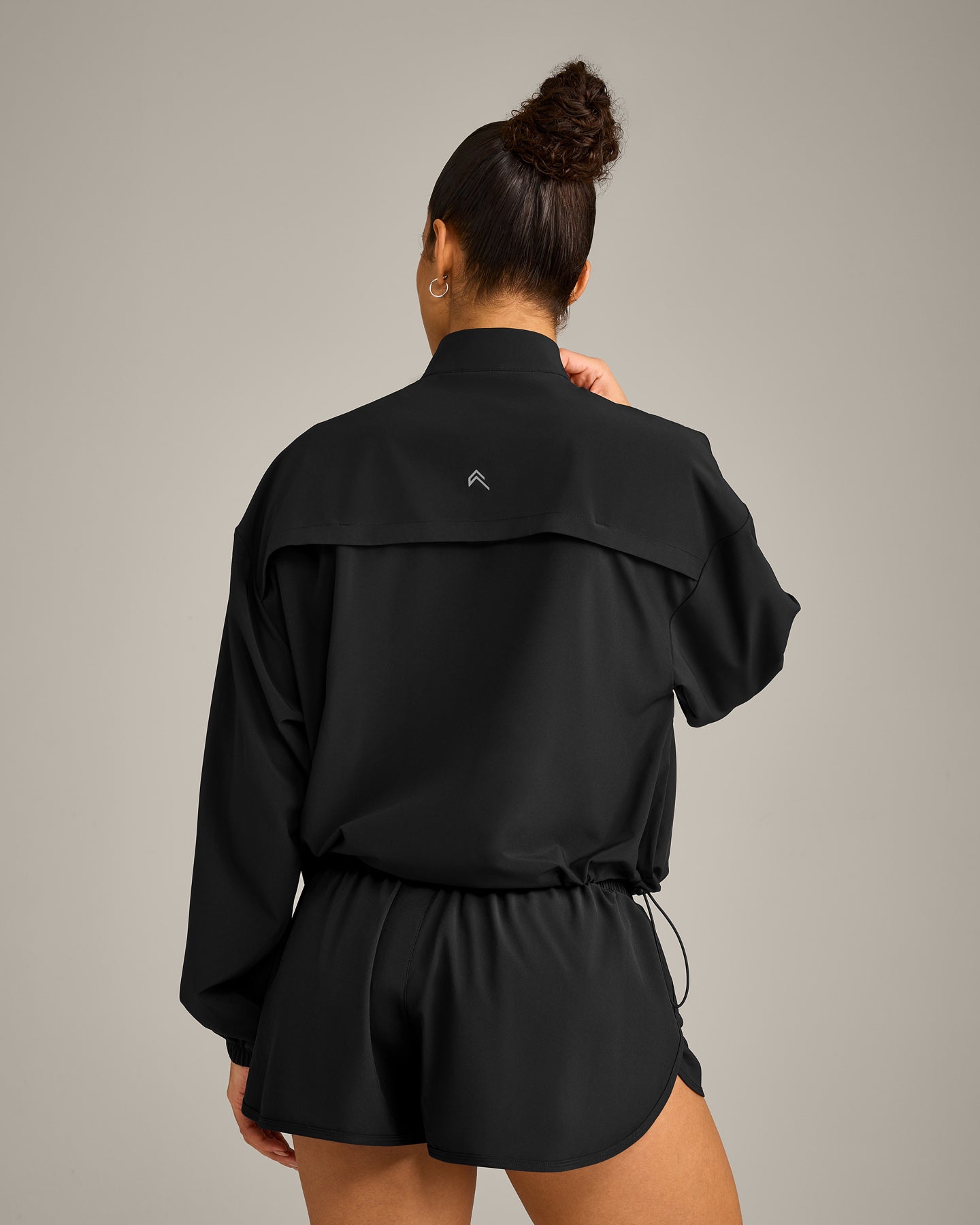 Alternative view of AirMove Jacket with Reflective Logo | Black
