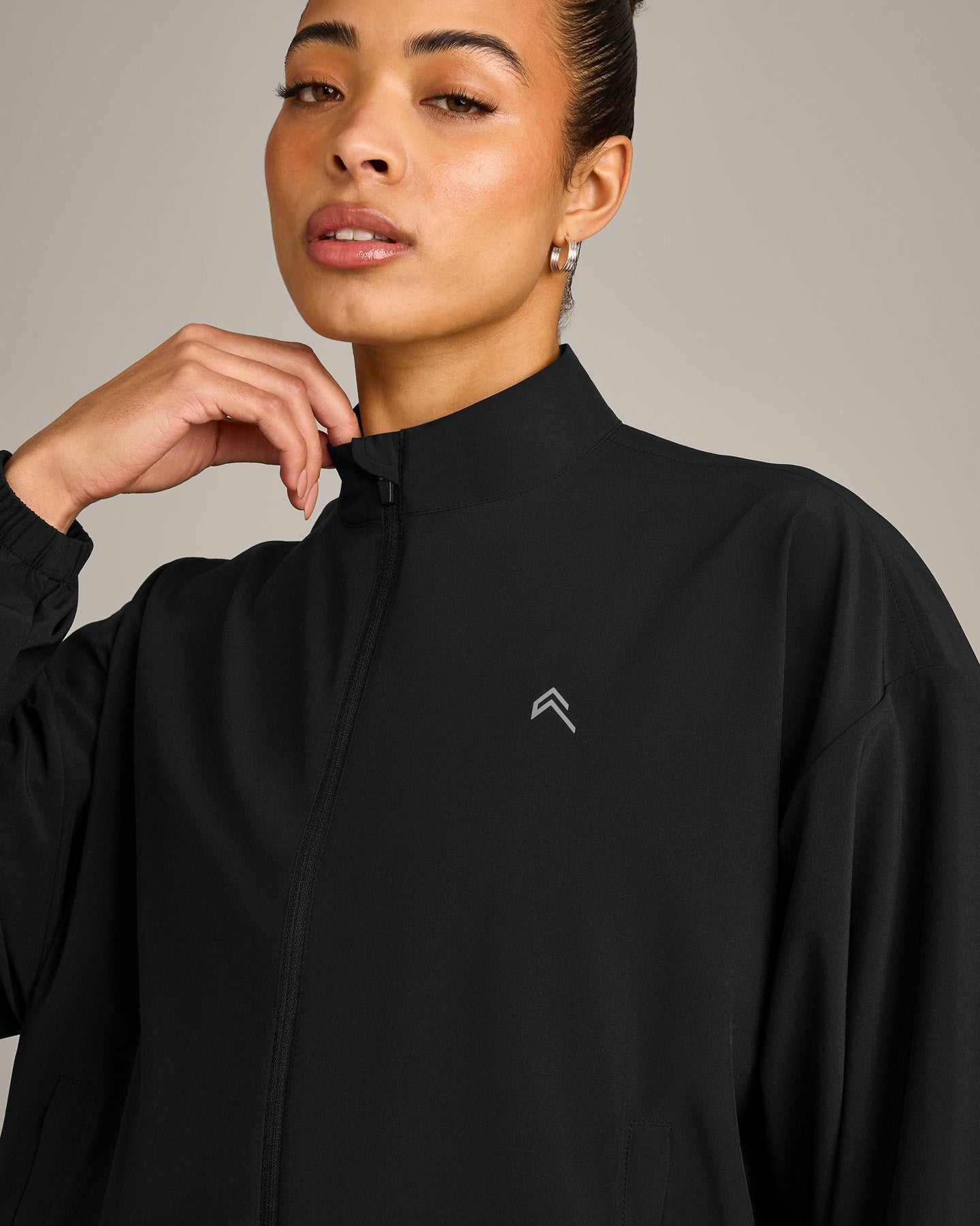 AirMove Jacket with Reflective Logo | Black - Image 5