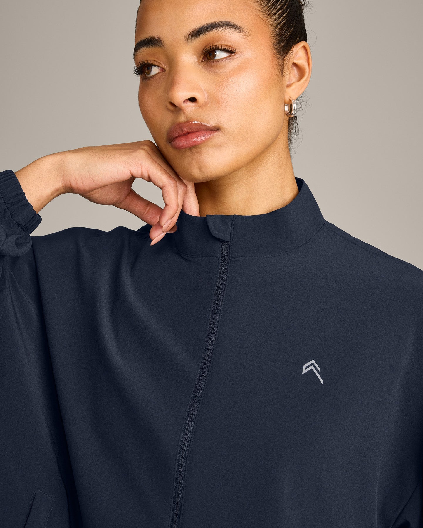 AirMove Jacket with Reflective Logo | True Blue - Image 5