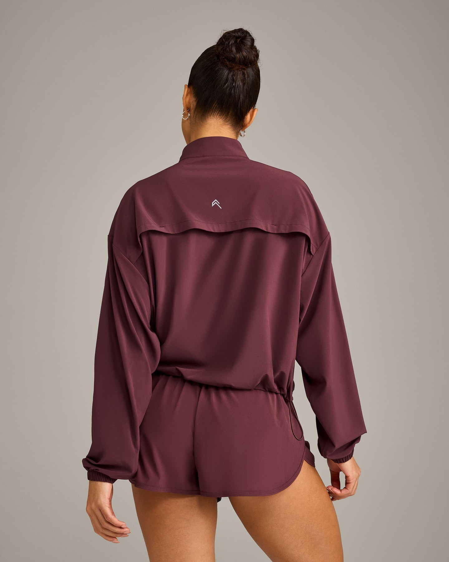 AirMove Jacket with Reflective Logo | Velvet Mocha - Image 6