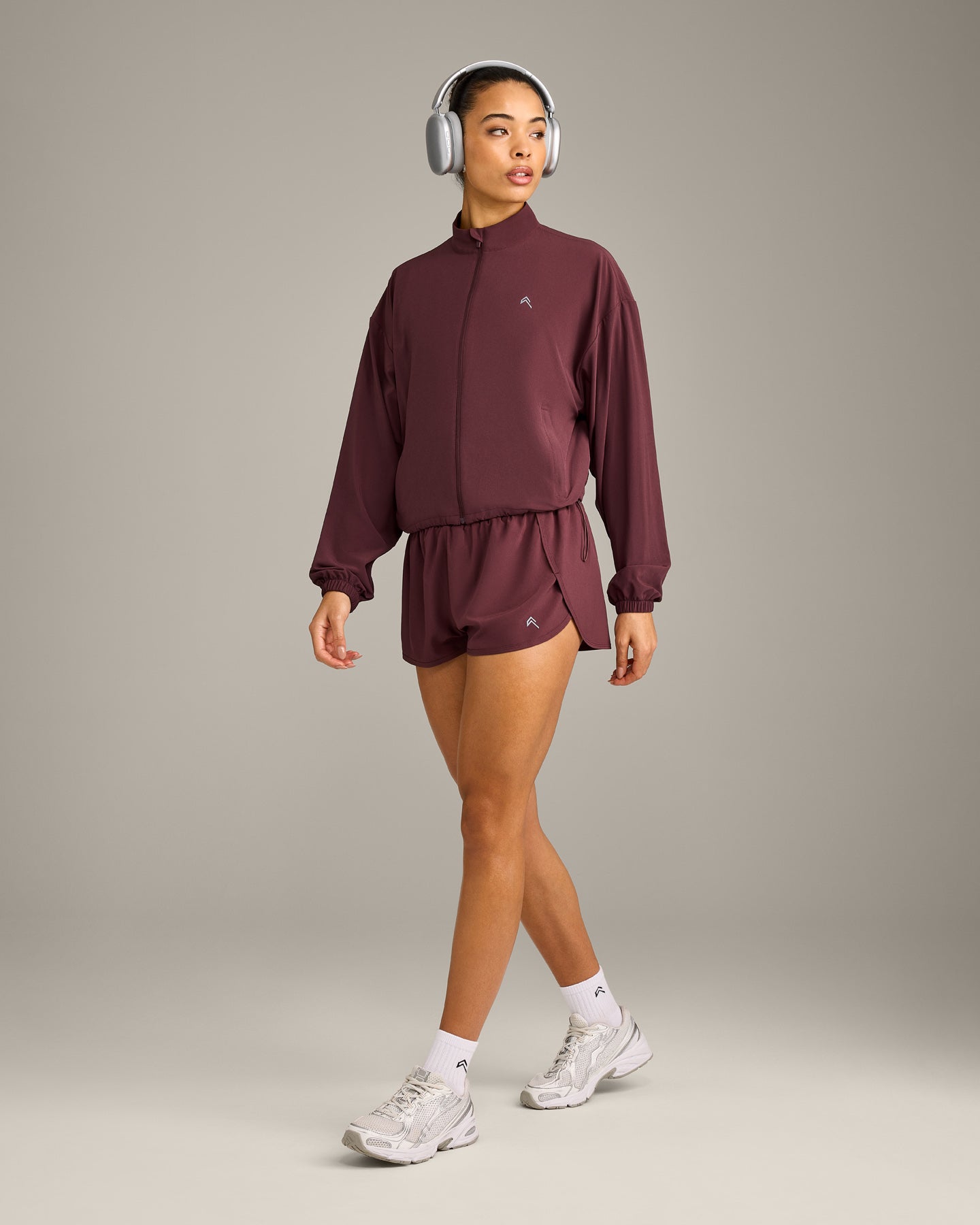 AirMove Jacket with Reflective Logo | Velvet Mocha - Image 3