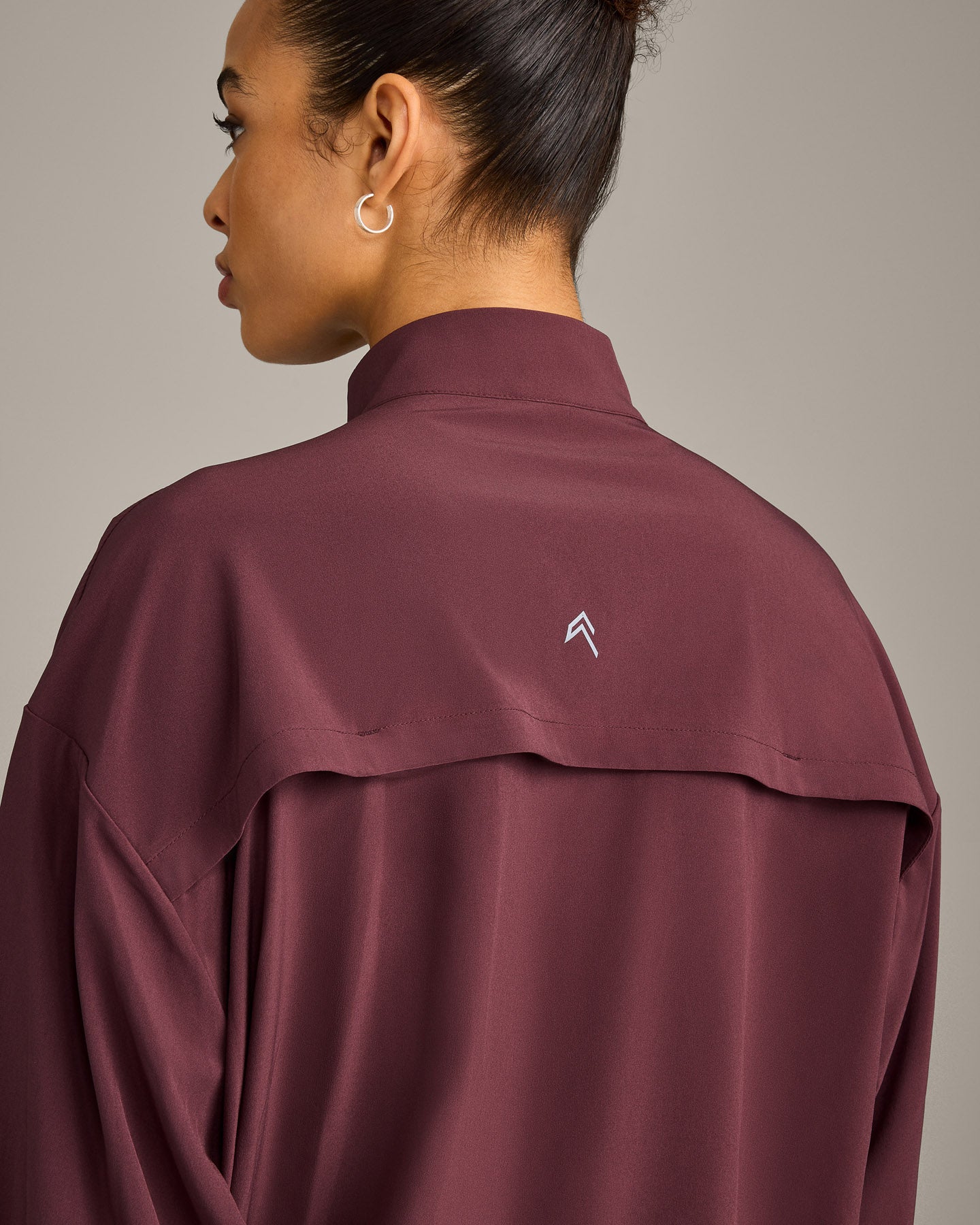 AirMove Jacket with Reflective Logo | Velvet Mocha - Image 4