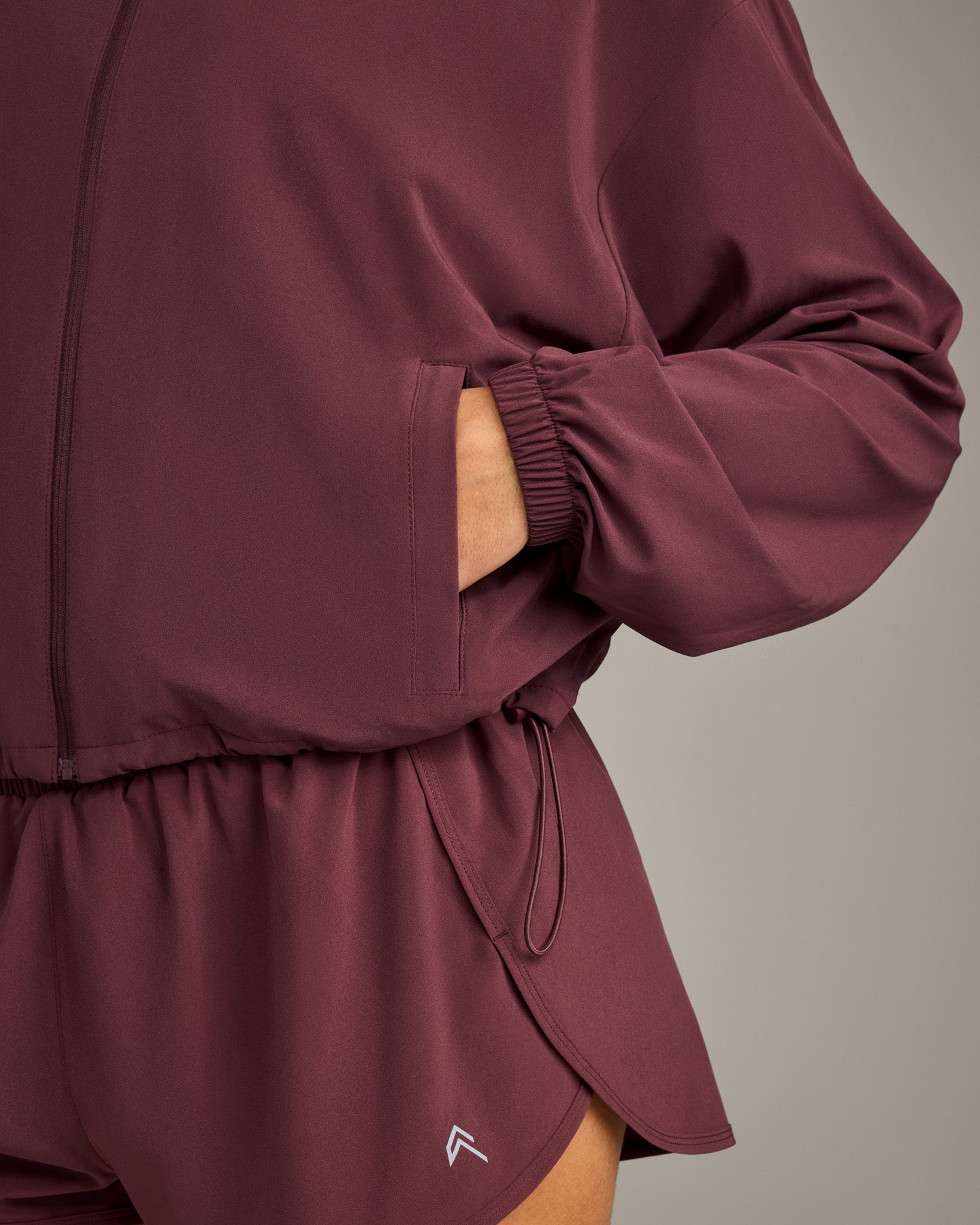 AirMove Jacket with Reflective Logo | Velvet Mocha - Image 5