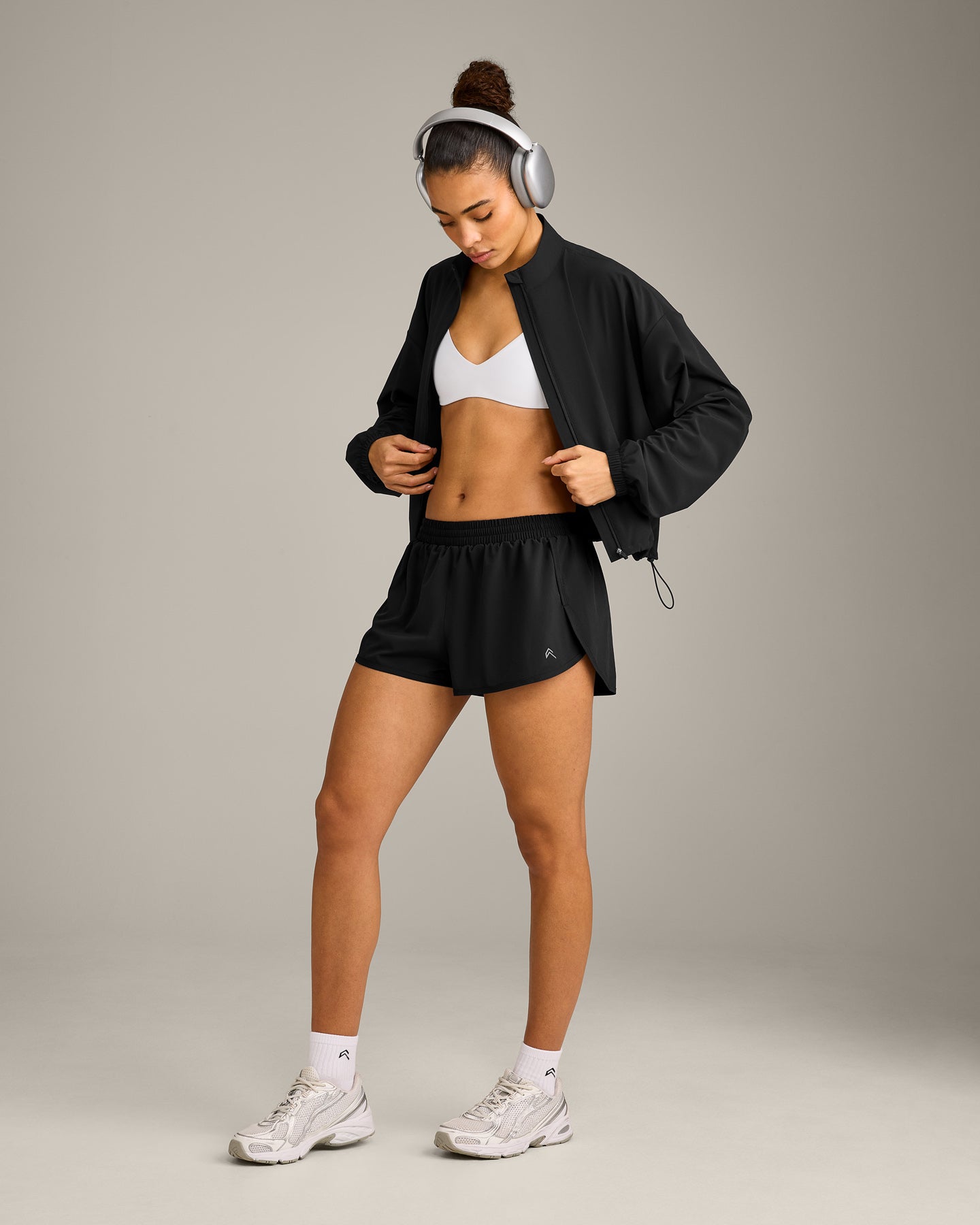 AirMove Lined Shorts 2" with Reflective Logo | Black - Image 3