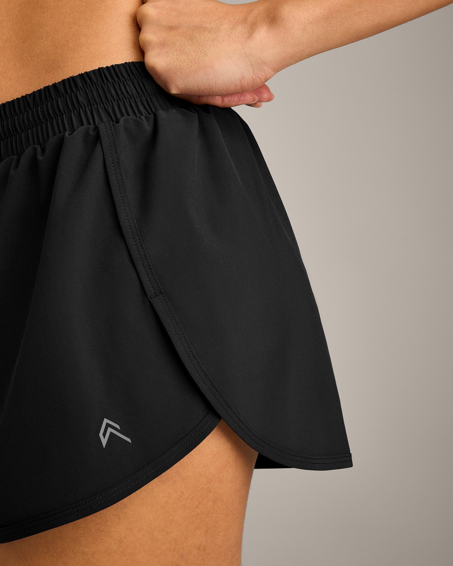 AirMove Lined Shorts 2" with Reflective Logo | Black - Image 5