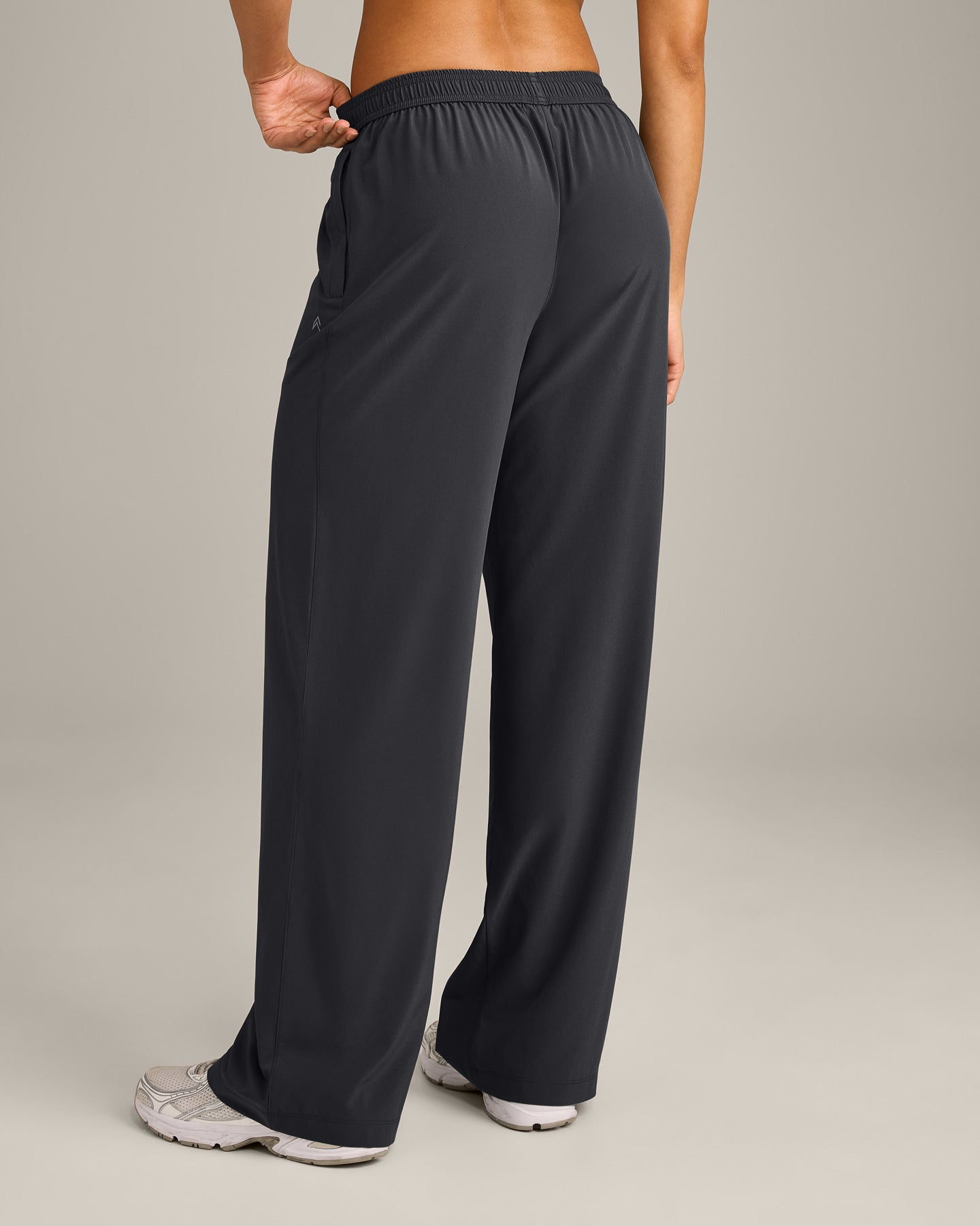 Alternative view of AirMove Straight Leg Pants with Reflective Logo | Coal