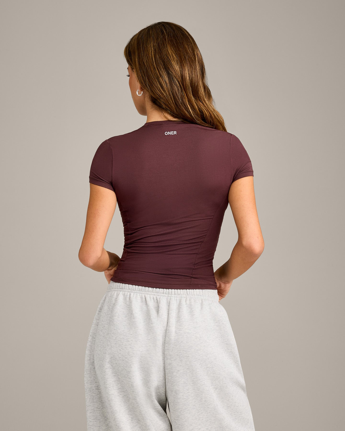 Mellow Motion Crew Neck Top | Light Velvet Mocha - Image 5