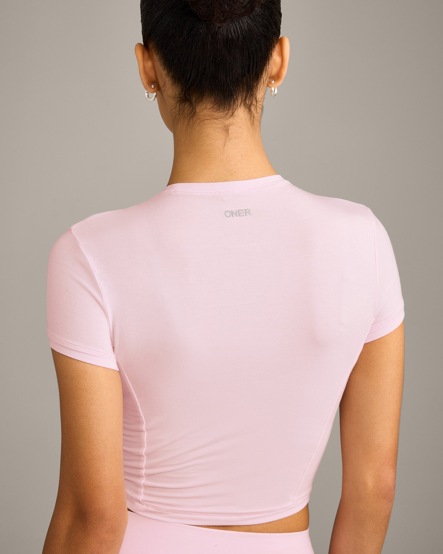 Mellow Motion Crew Neck Mid Top | Soft Girl Pink - Image 5