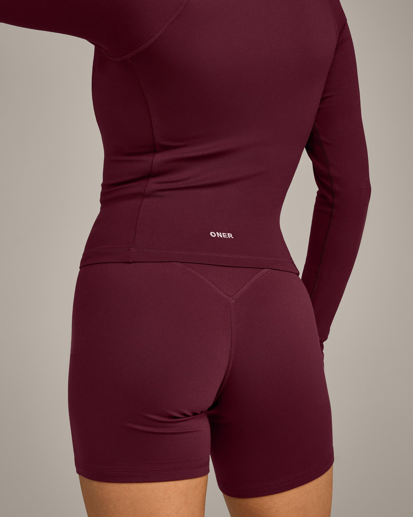 SoftMotion Mid Jacket with Grey Logo | Cherry Lacquer Purple - Image 5