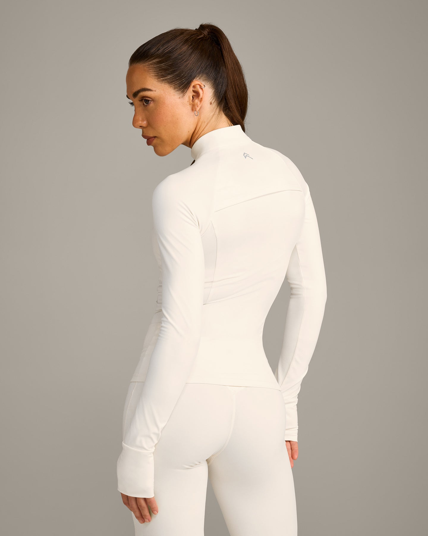 UnifiedMove Pocket Jacket with Reflective Logo | Marshmallow White - Image 5