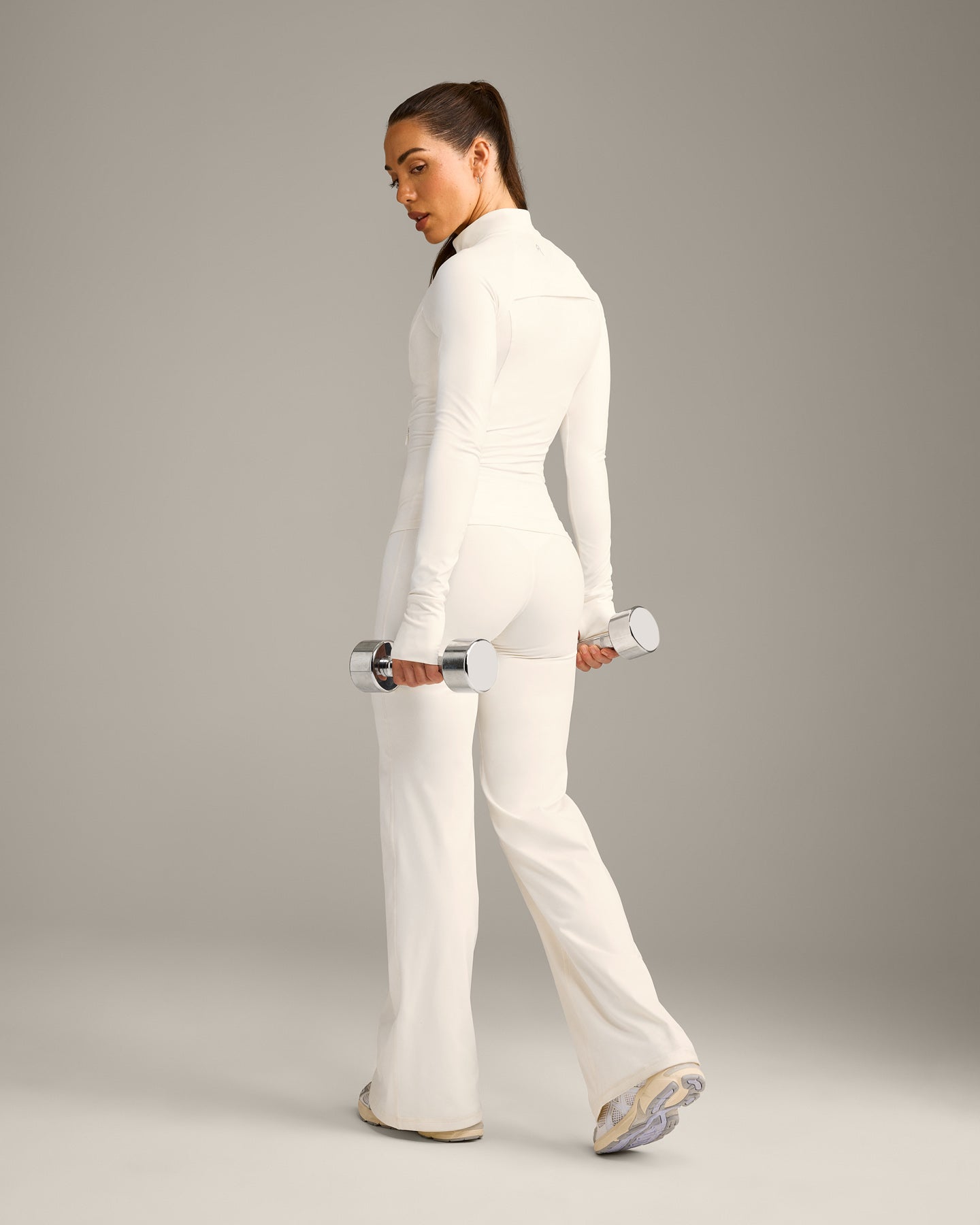 UnifiedMove Pocket Jacket with Reflective Logo | Marshmallow White - Image 3