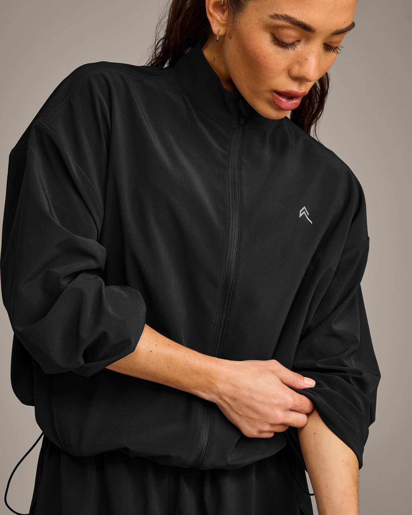 AirMove Jacket with Bonding with Reflective Logo | Black - Image 5