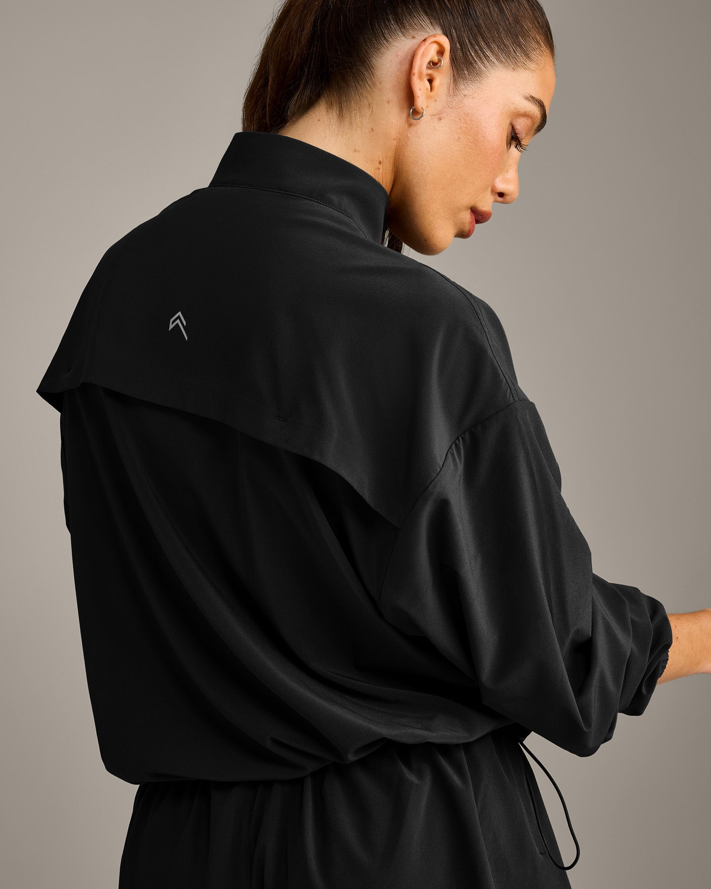 AirMove Jacket with Bonding with Reflective Logo | Black - Image 6