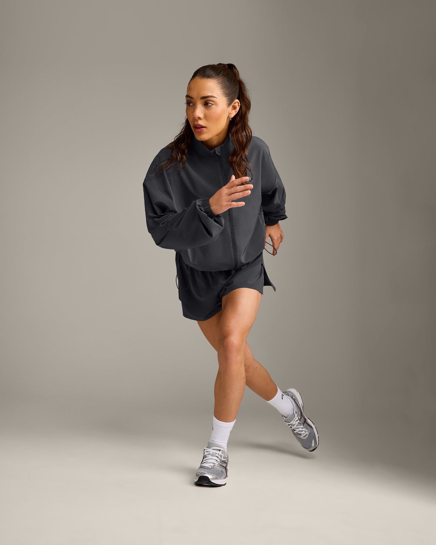 AirMove Jacket with Bonding with Reflective Logo | Coal - Image 3