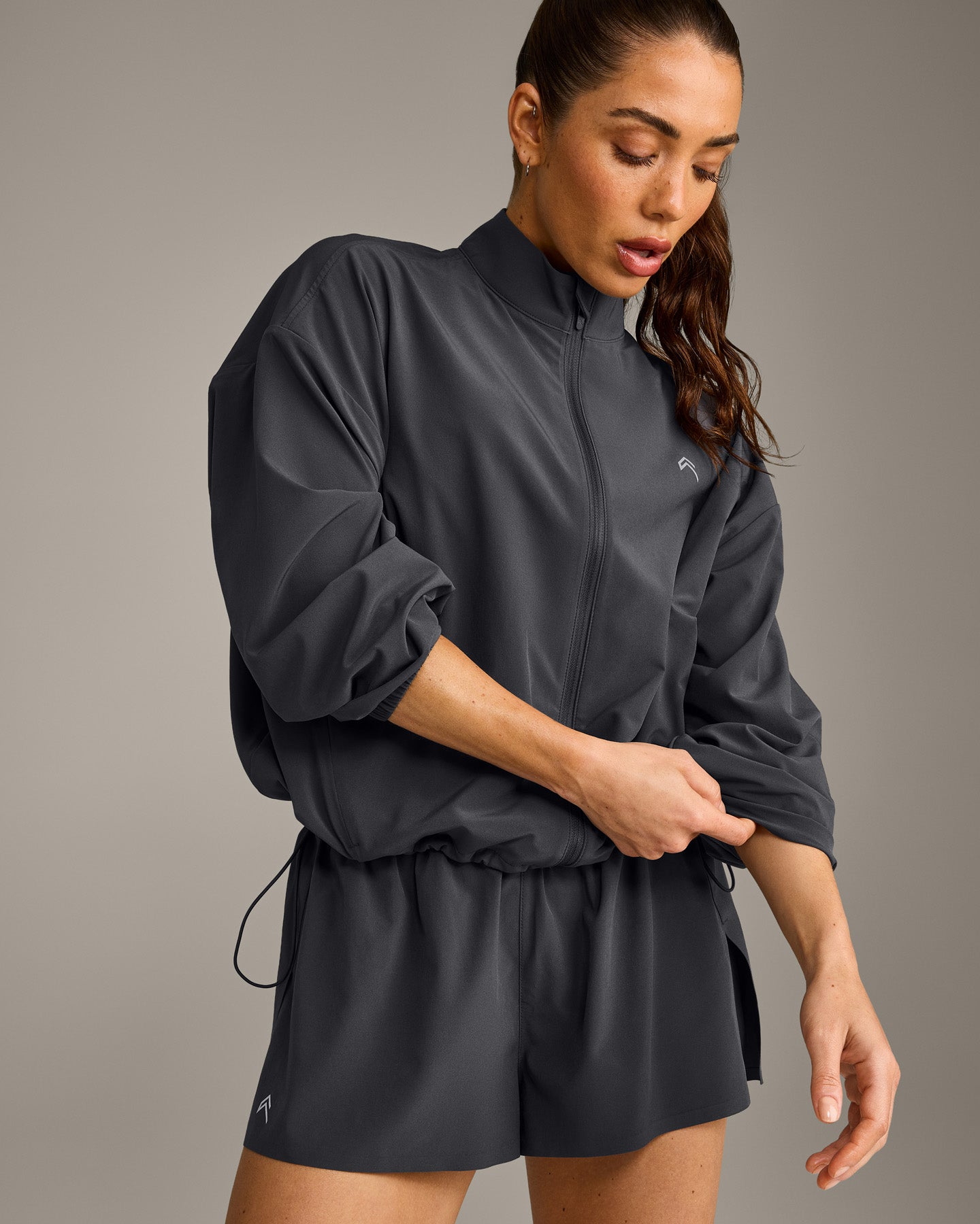 AirMove Jacket with Bonding with Reflective Logo | Coal - Image 4
